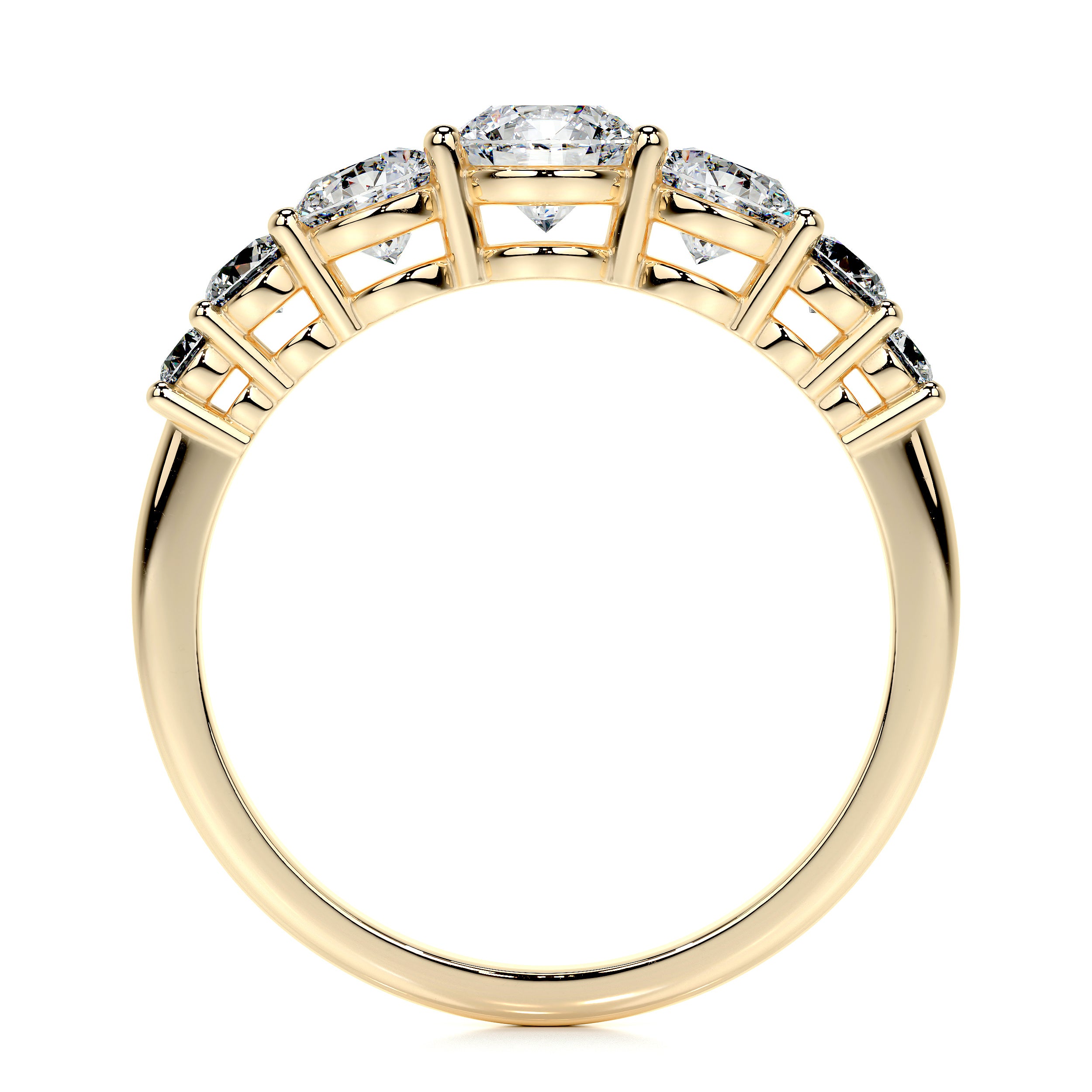 Makenzi Lab Grown Diamond Ring -18K Yellow Gold