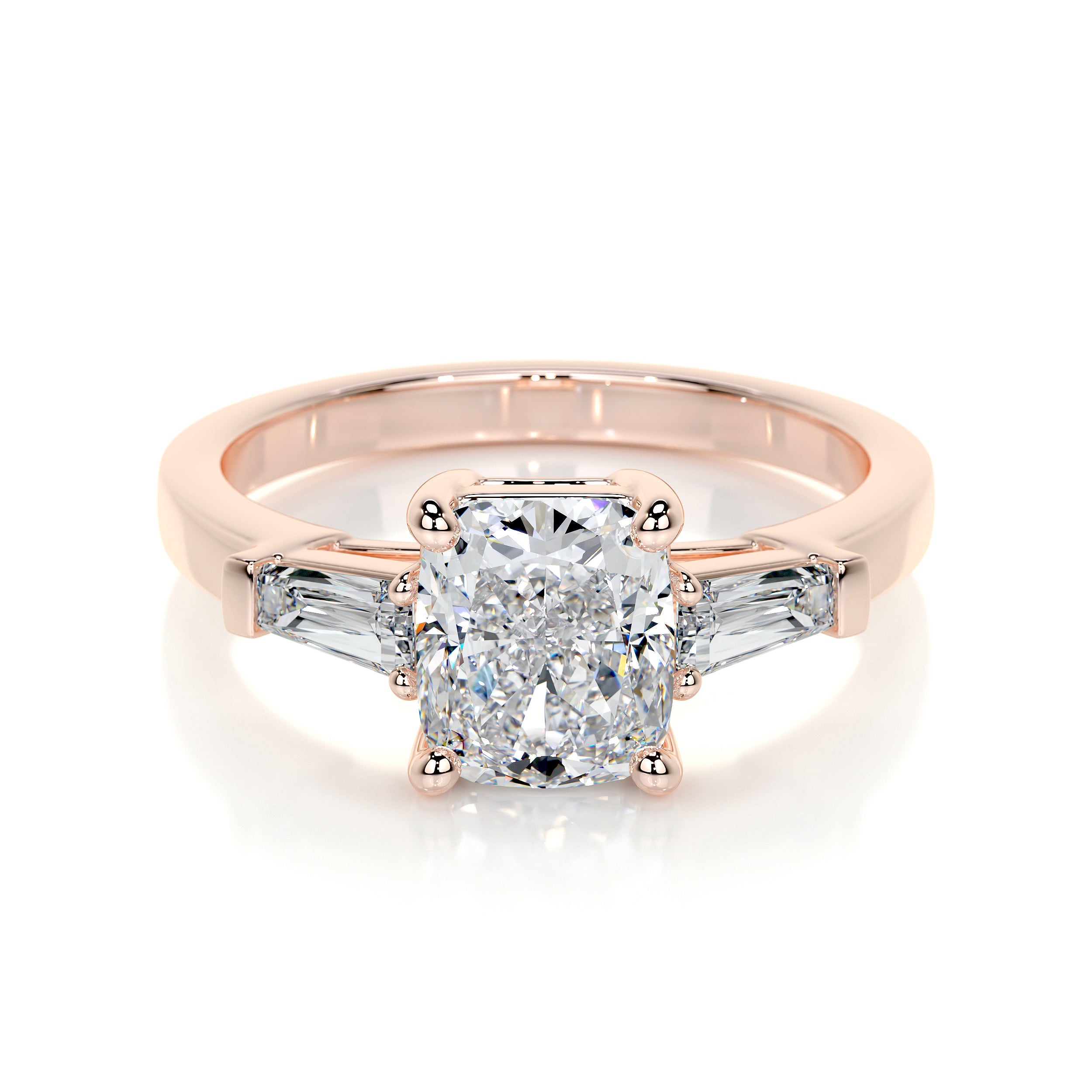 Skylar Lab Grown Diamond Ring -14K Rose Gold
