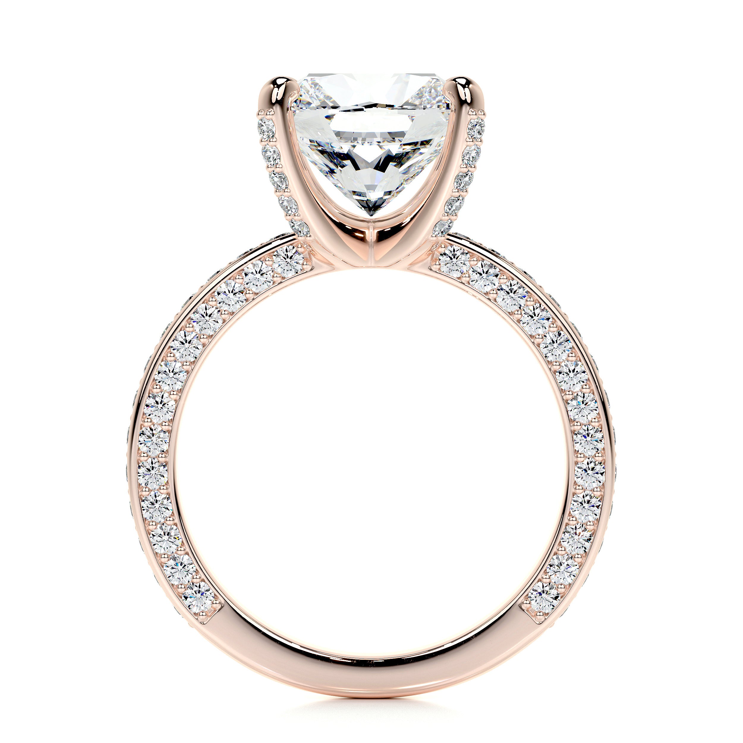 Lyric Lab Grown Diamond Ring -14K Rose Gold