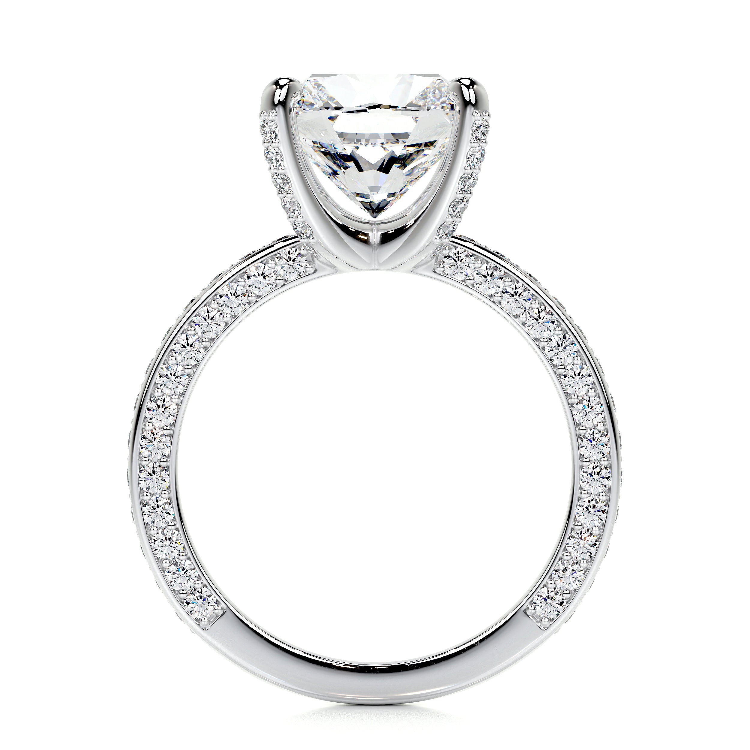 Lyric Lab Grown Diamond Ring -14K White Gold