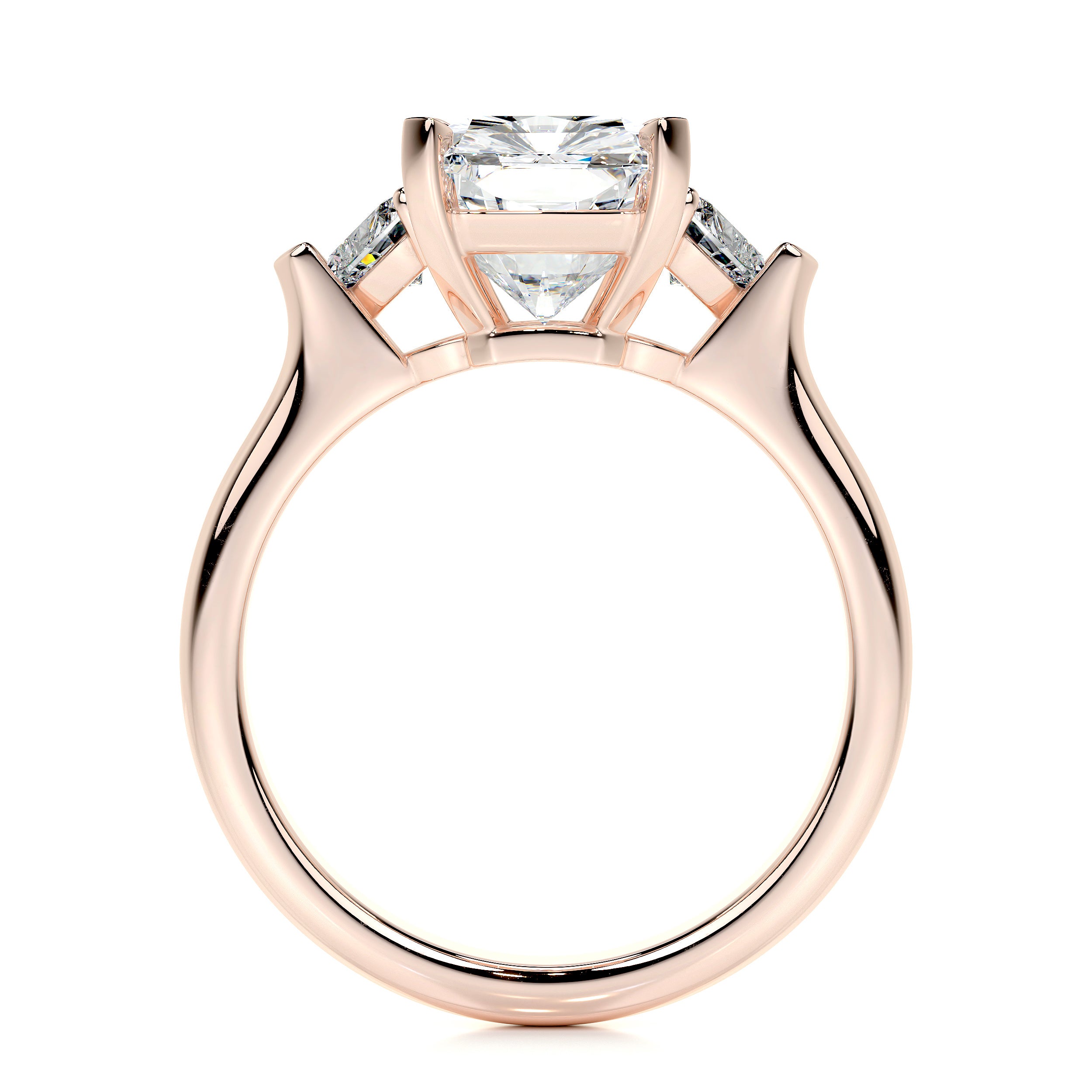 Kamala Lab Grown Diamond Ring -14K Rose Gold