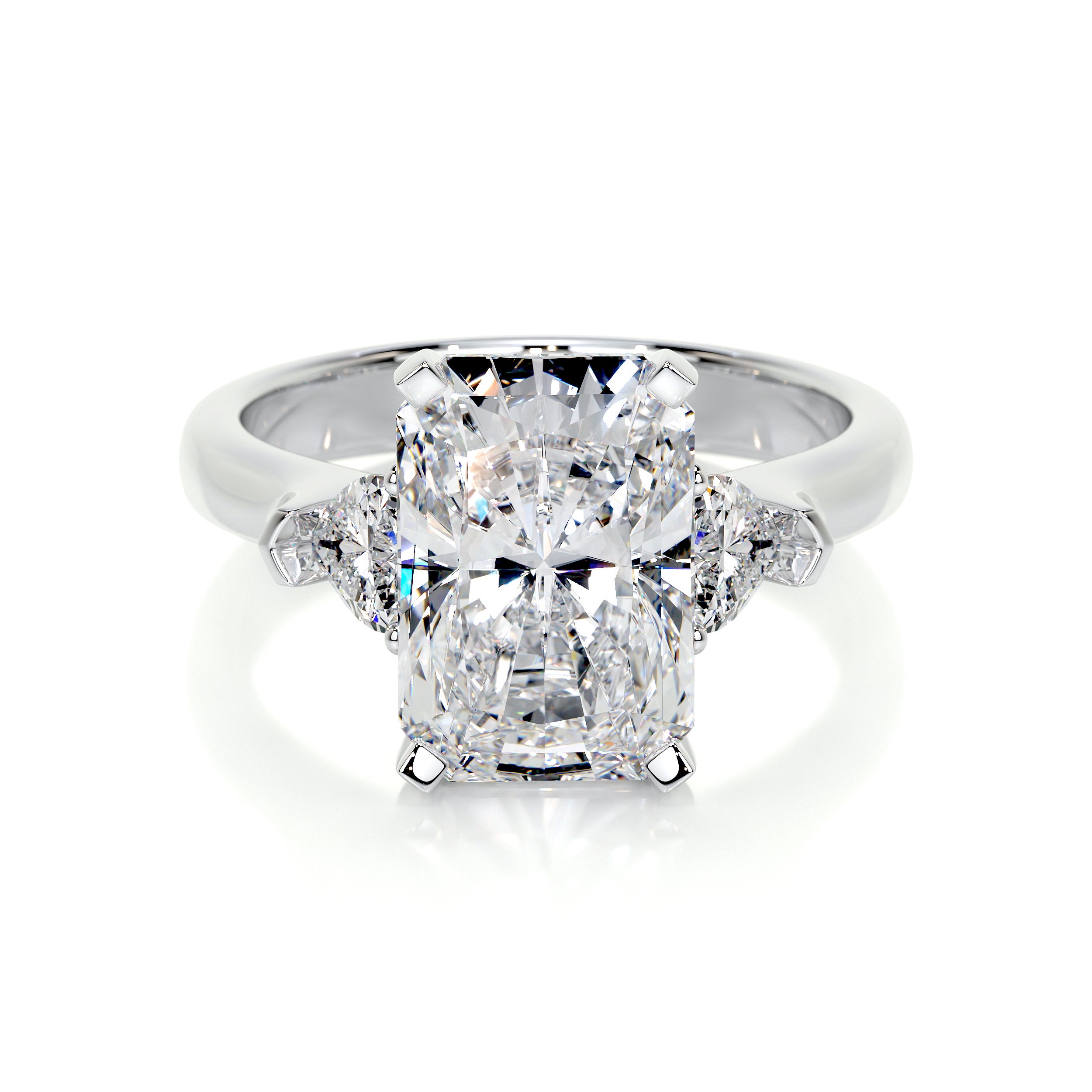 Kamala Lab Grown Diamond Ring -14K White Gold