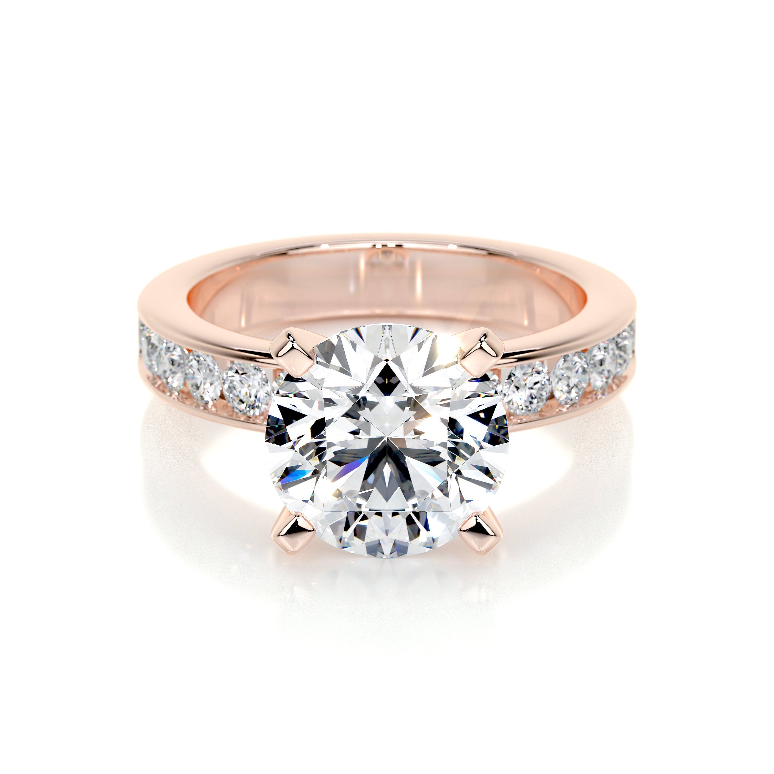 Giselle Lab Grown Diamond Ring -14K Rose Gold