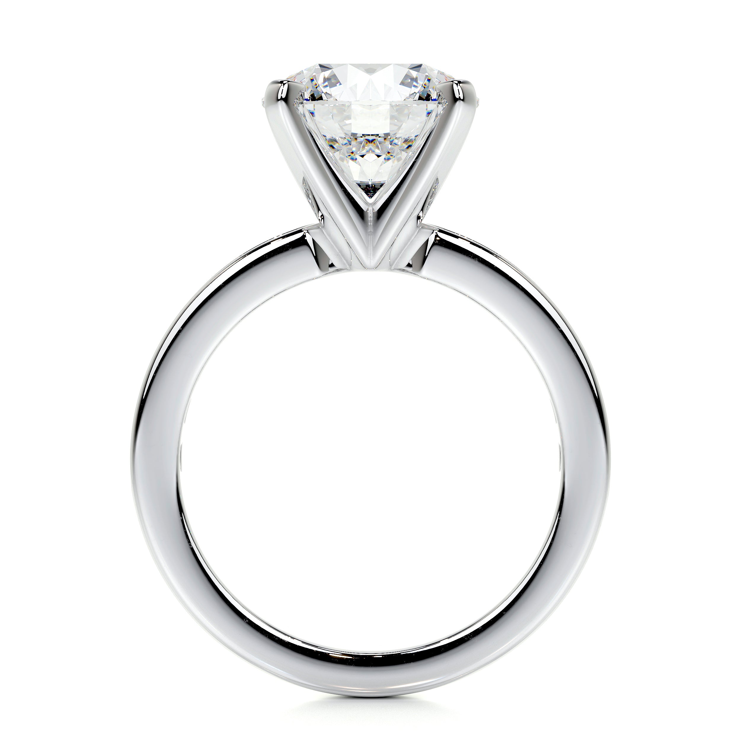 Giselle Lab Grown Diamond Ring -14K White Gold