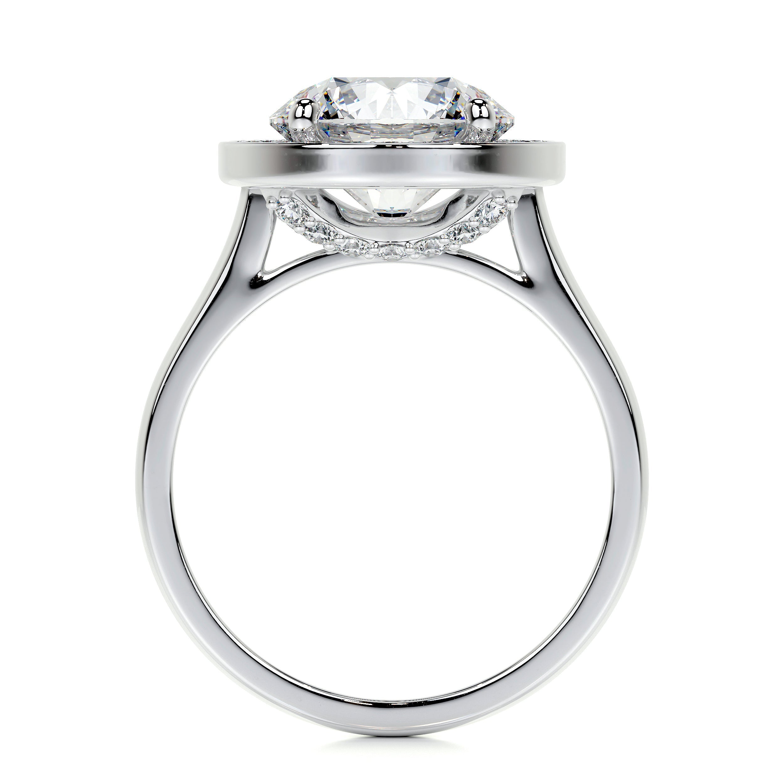 Charlie Lab Grown Diamond Ring (2.75 Carat) -14K White Gold