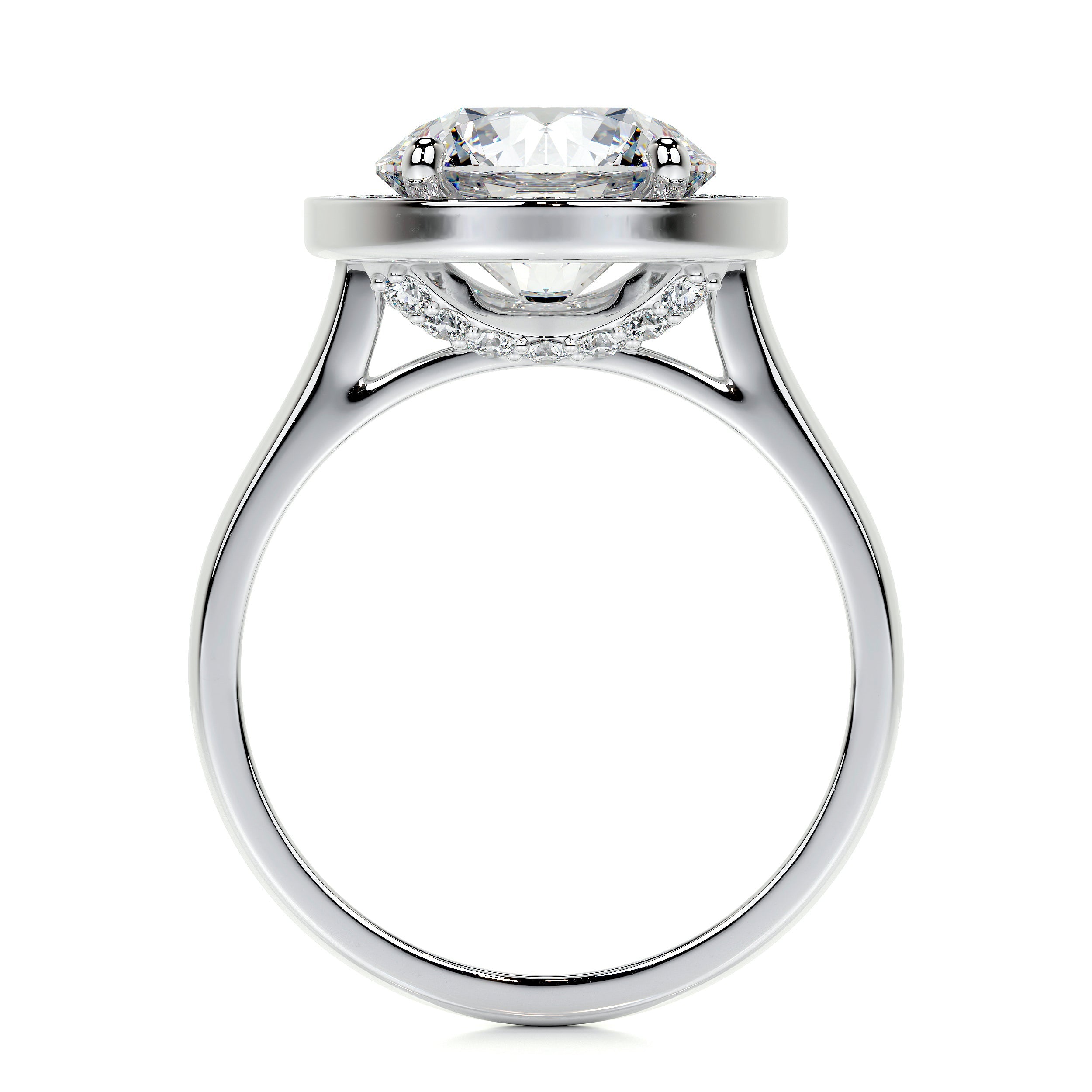 Charlie Lab Grown Diamond Ring   (2.75 Carat) -14K White Gold