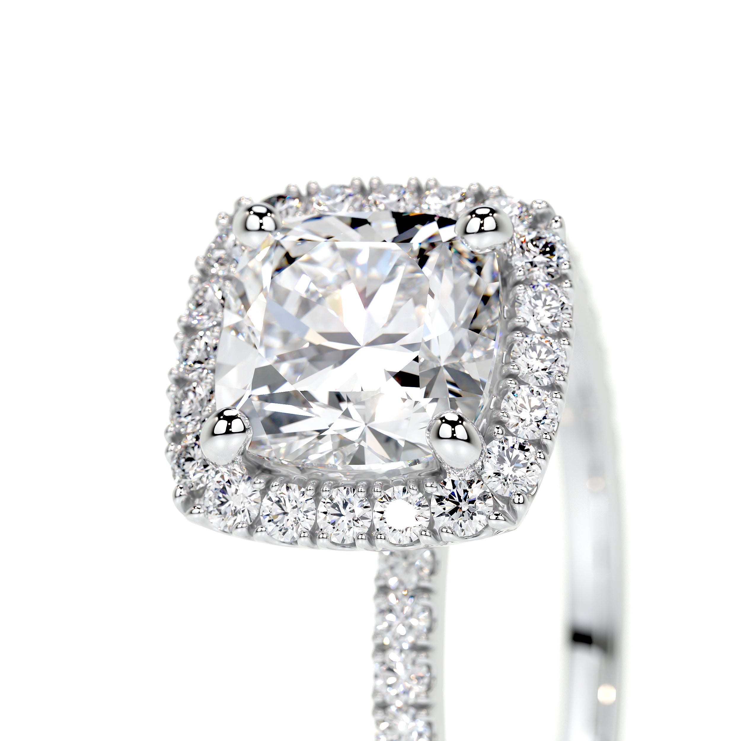Madison Lab Grown Diamond Ring (1.5 Carat) -14K White Gold