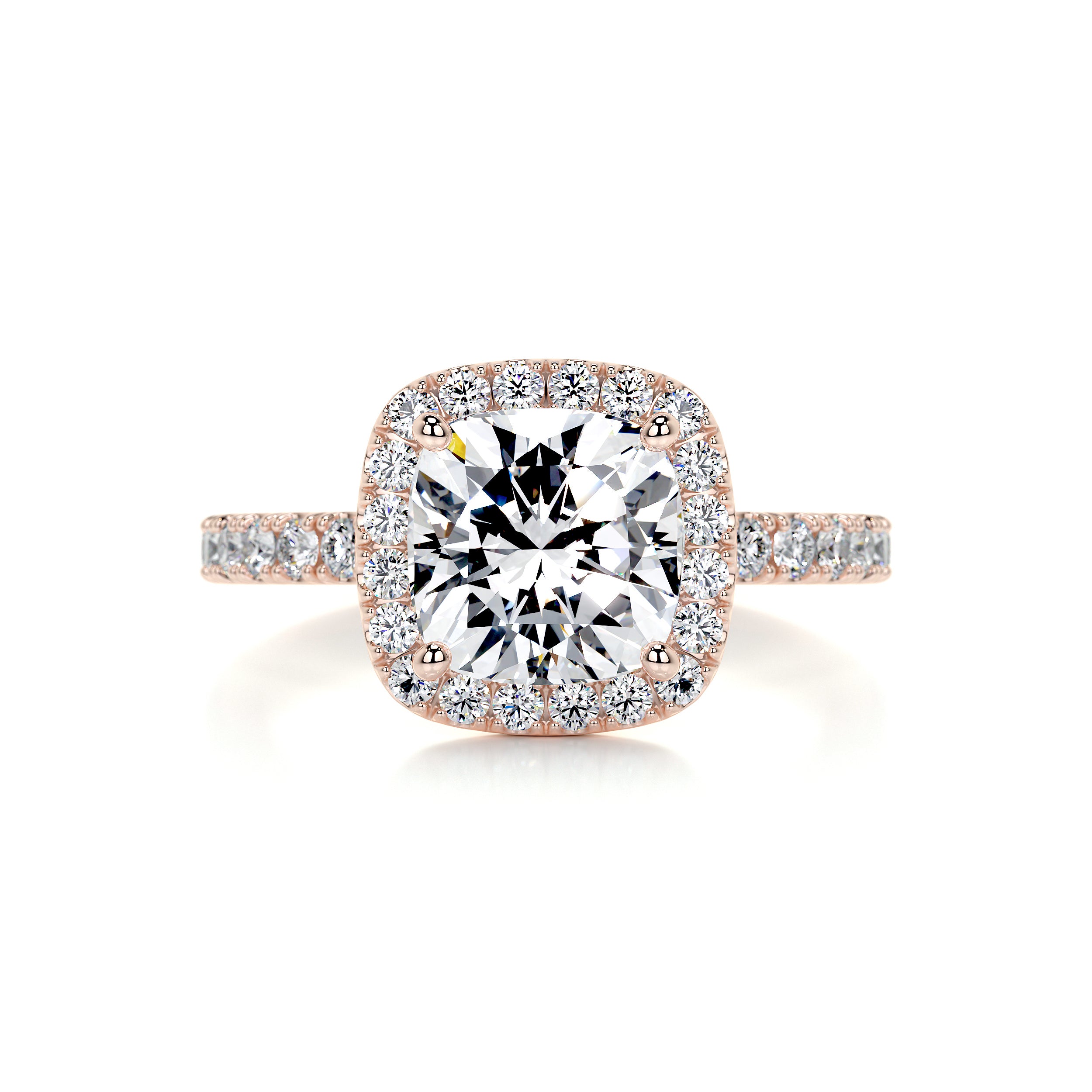 Alice Diamond Engagement Ring -14K Rose Gold