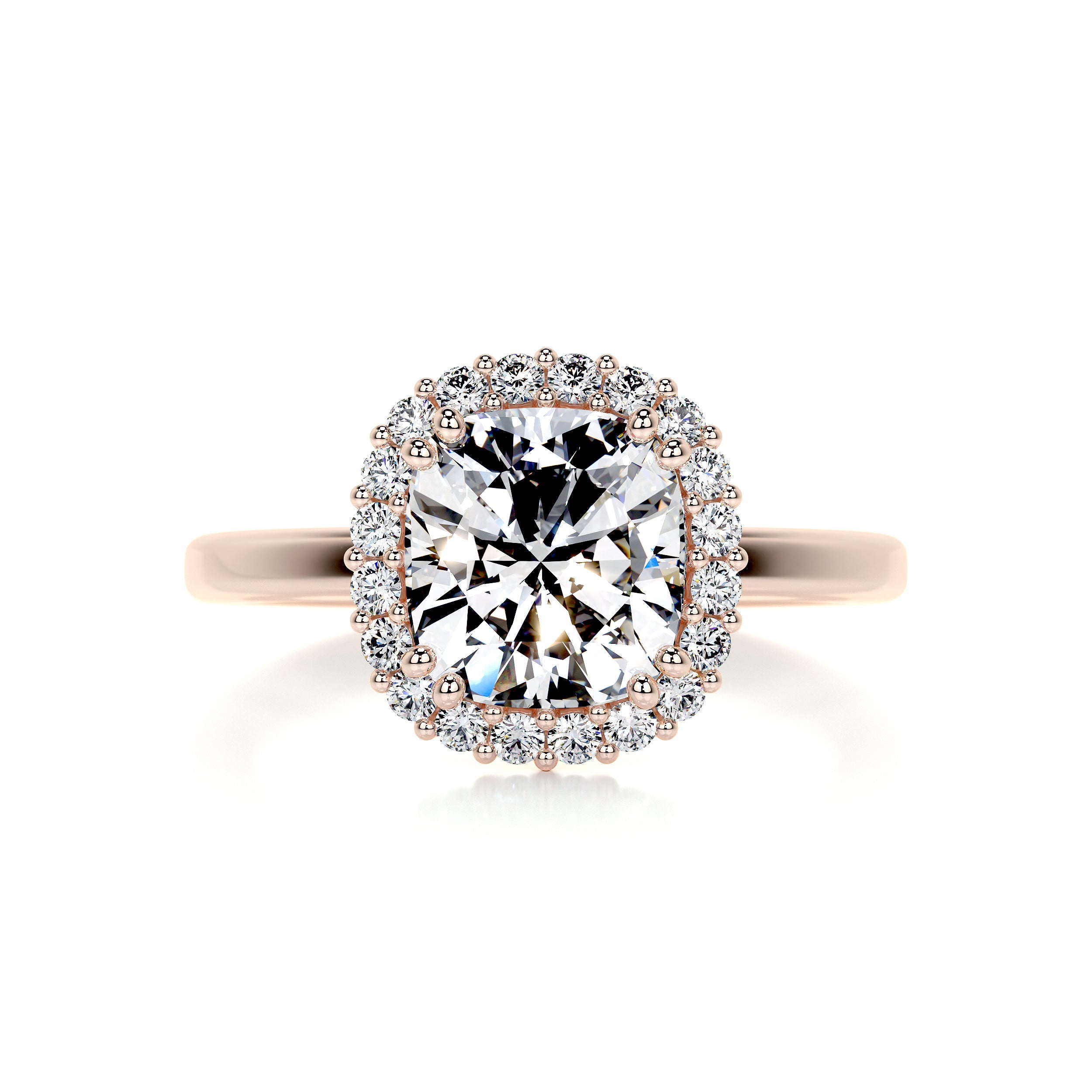 Bailey Diamond Engagement Ring -14K Rose Gold