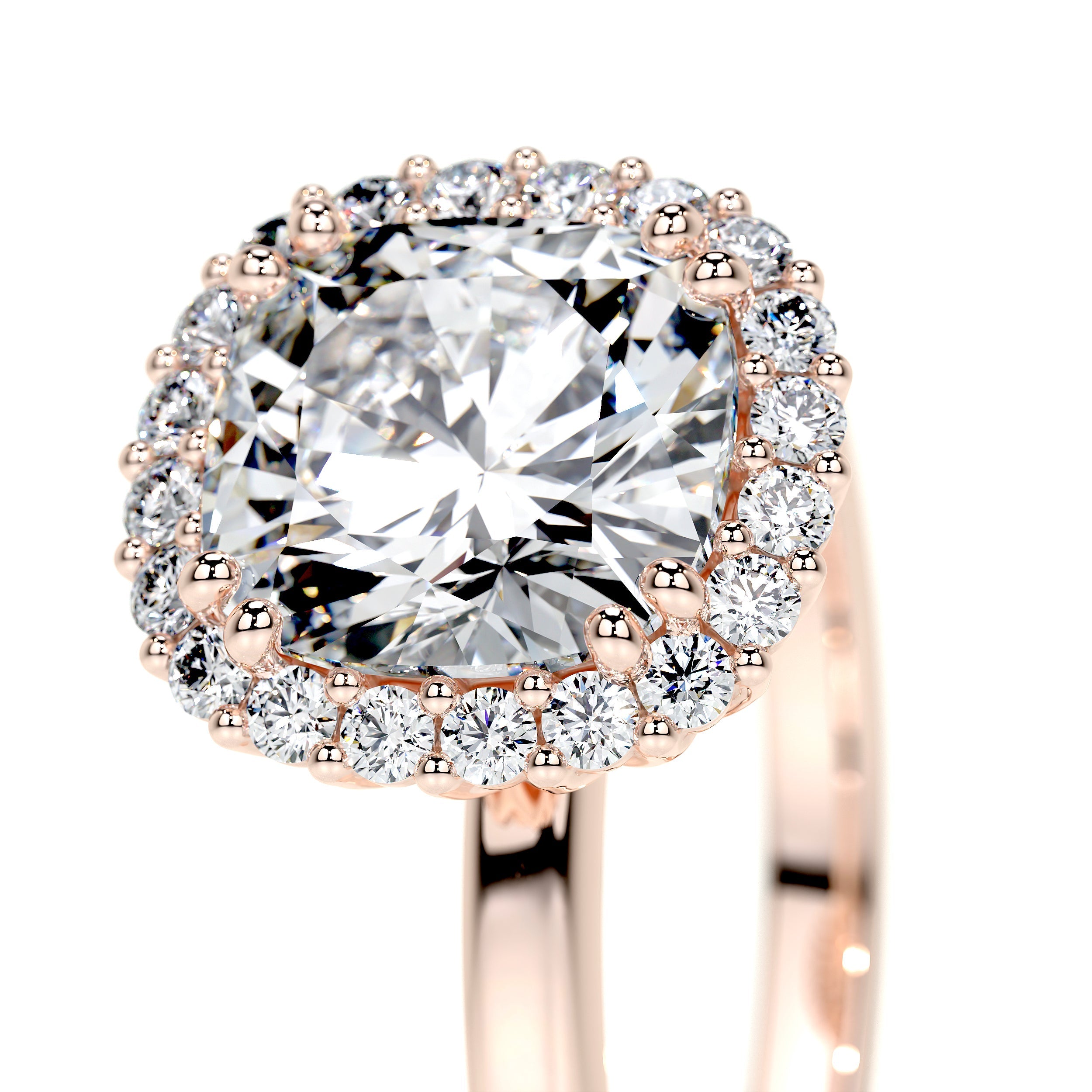 Bailey Lab Grown Diamond Ring   (2.25 Carat) -14K Rose Gold