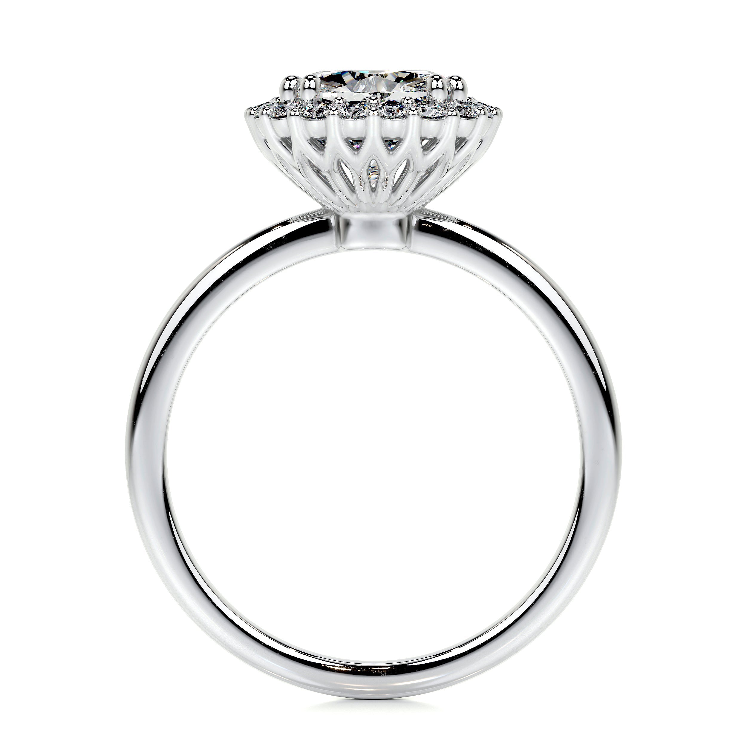 Bailey Lab Grown Diamond Ring   (2.25 Carat) -14K White Gold