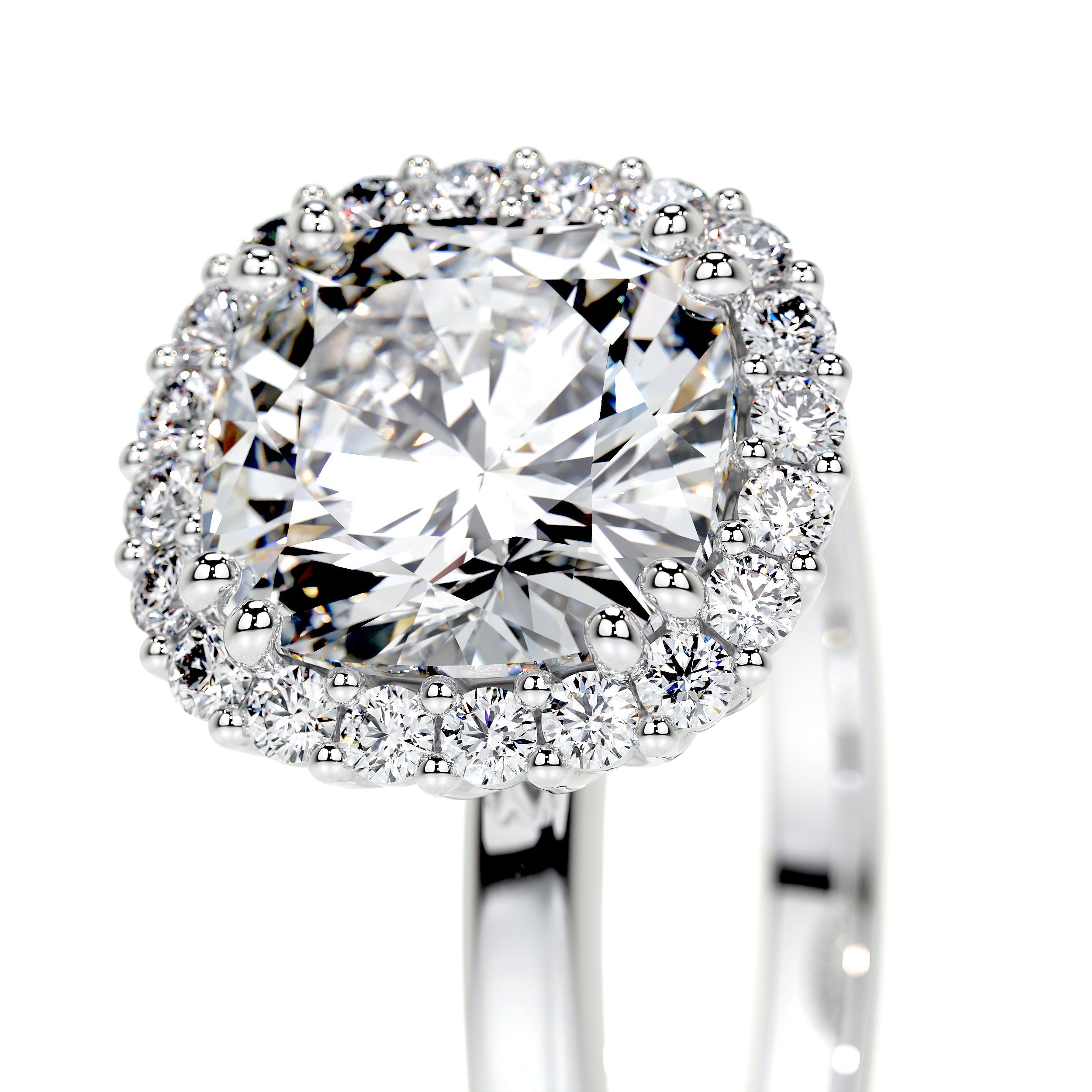 Bailey Lab Grown Diamond Ring   (2.25 Carat) -14K White Gold