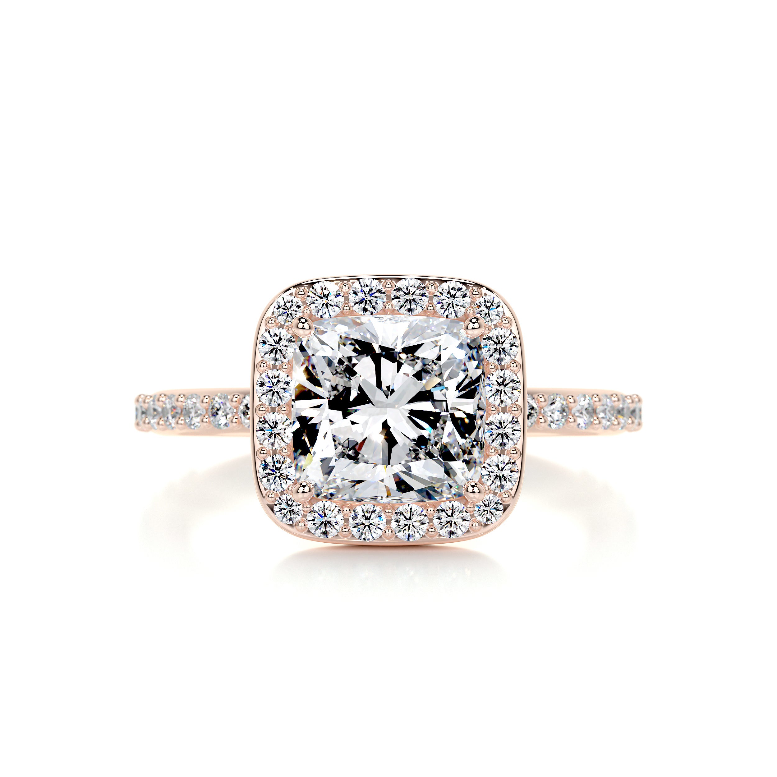 Paula Diamond Engagement Ring -14K Rose Gold