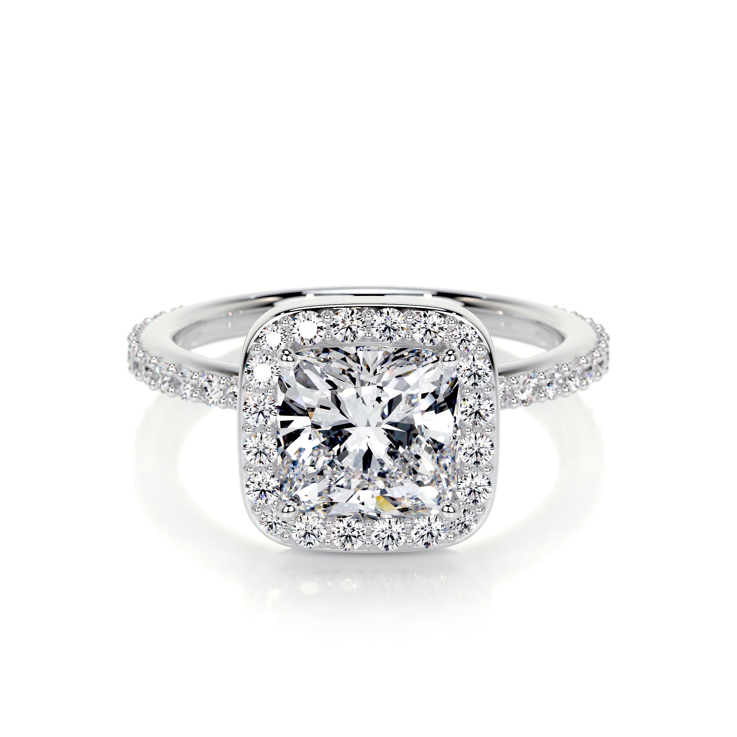 Paula Lab Grown Diamond Ring -18K White Gold
