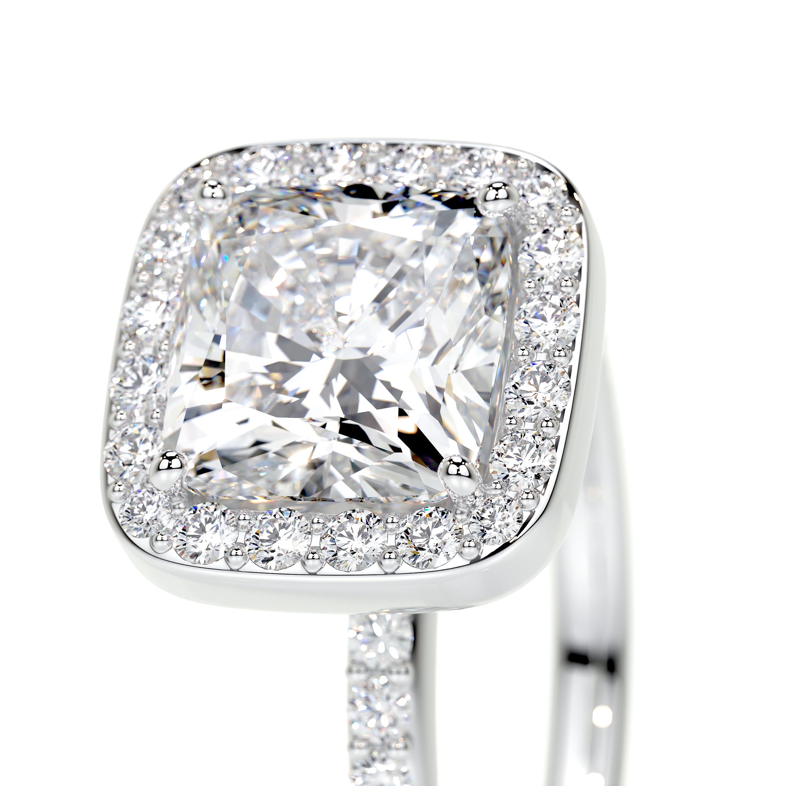 Paula Lab Grown Diamond Ring   (2.70 Carat) -Platinum