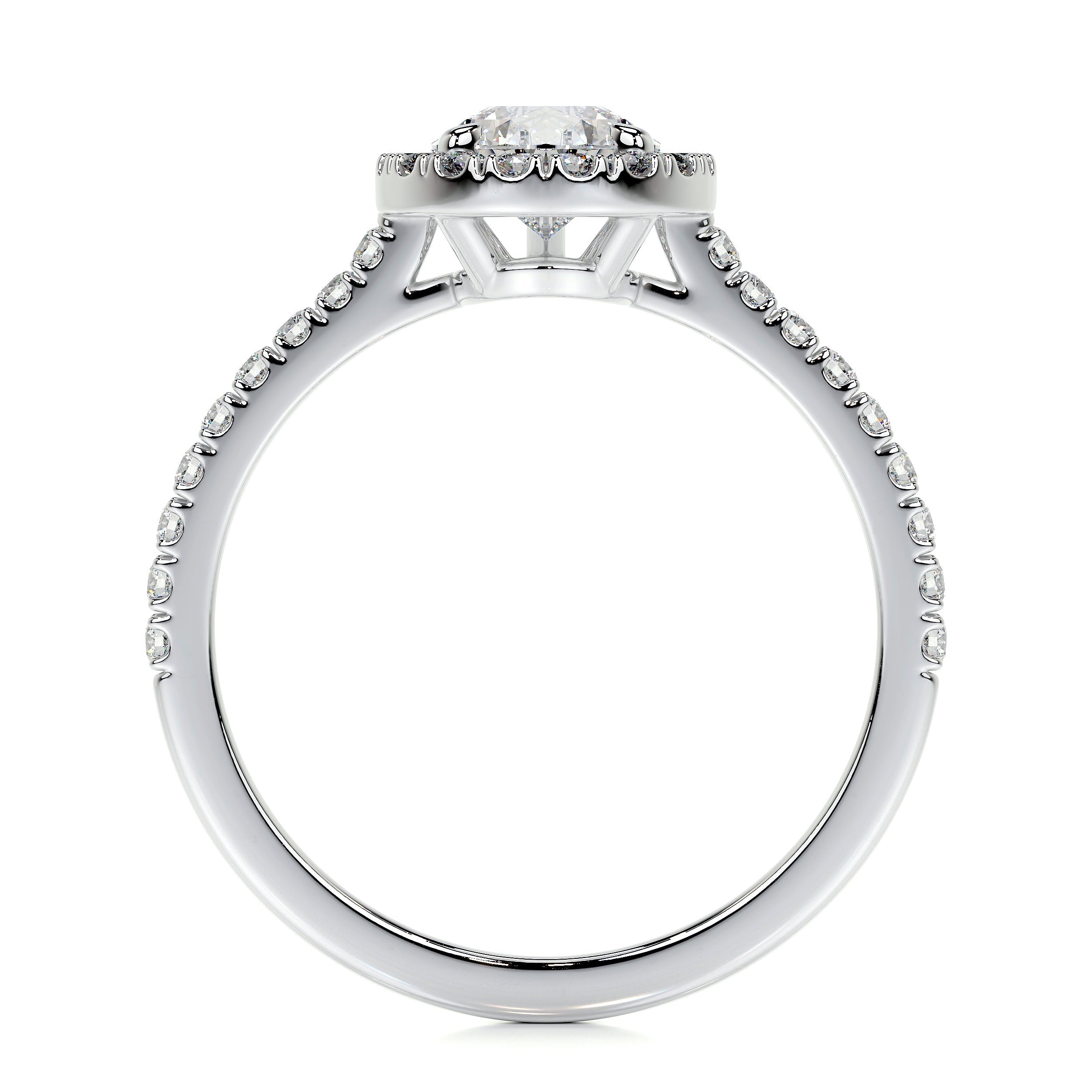 Sophia Lab Grown Diamond Ring -Platinum