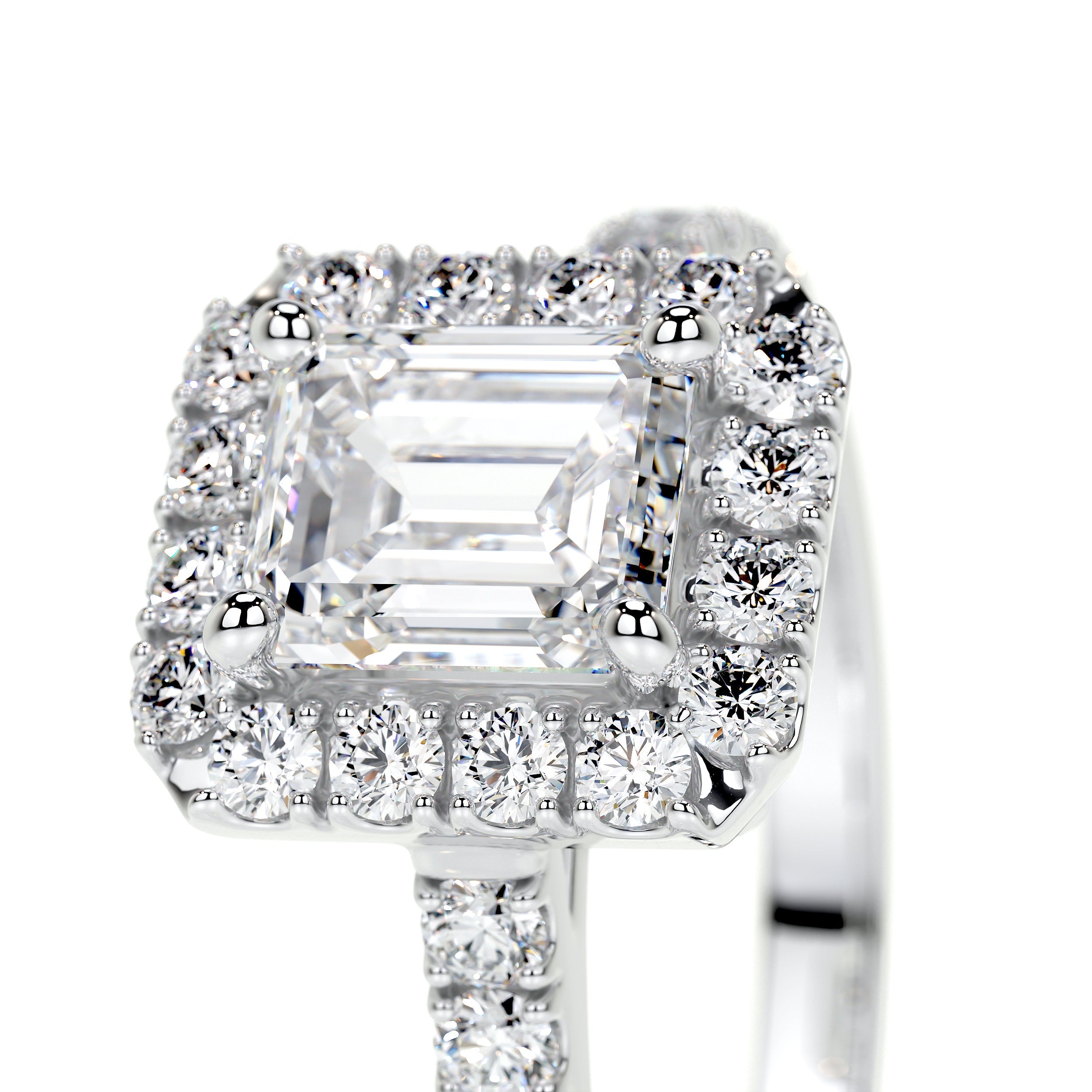 Zoey Lab Grown Diamond Ring -14K White Gold