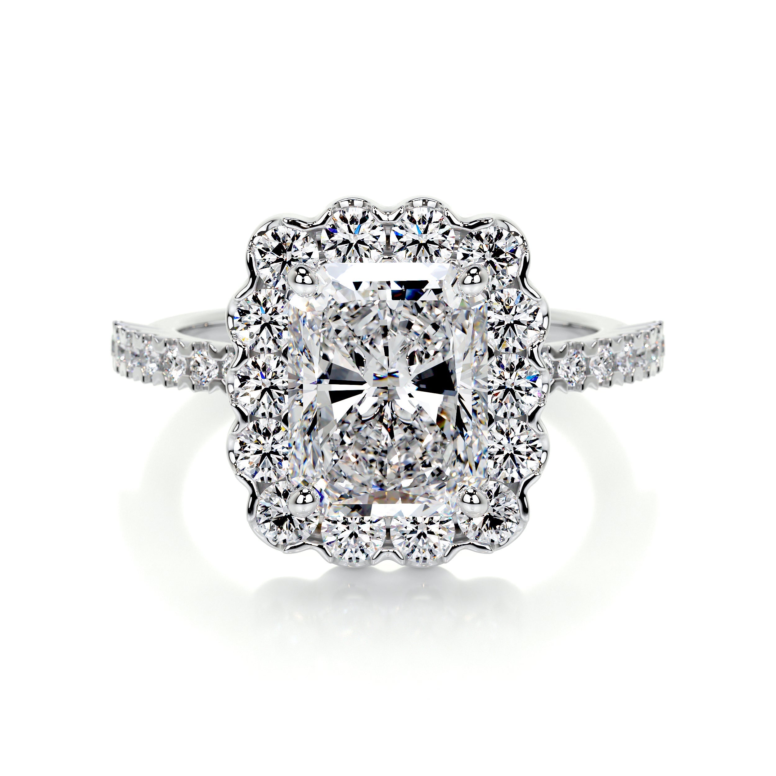Sherry Lab Grown Diamond Ring -Platinum