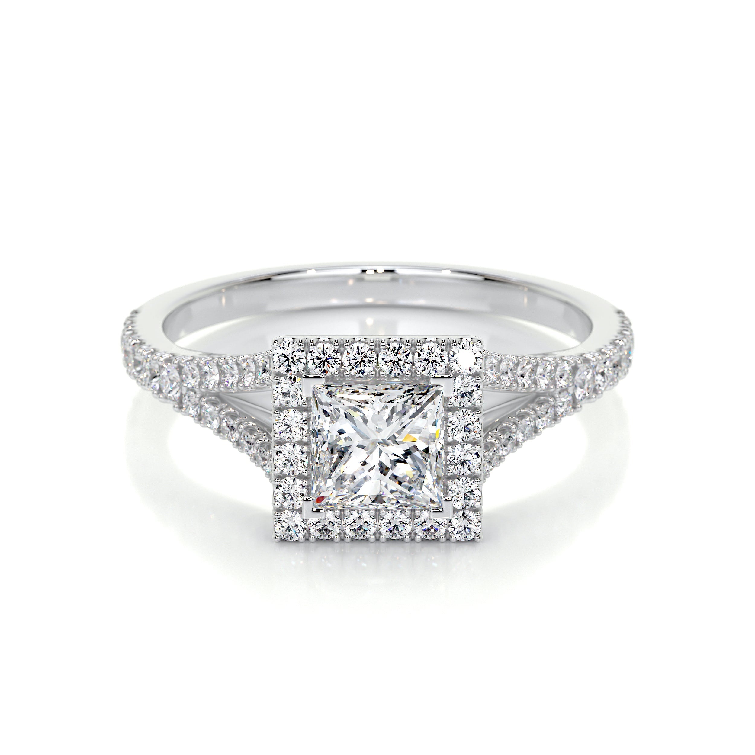 Celia Lab Grown Diamond Ring   (1.25 Carat) -14K White Gold