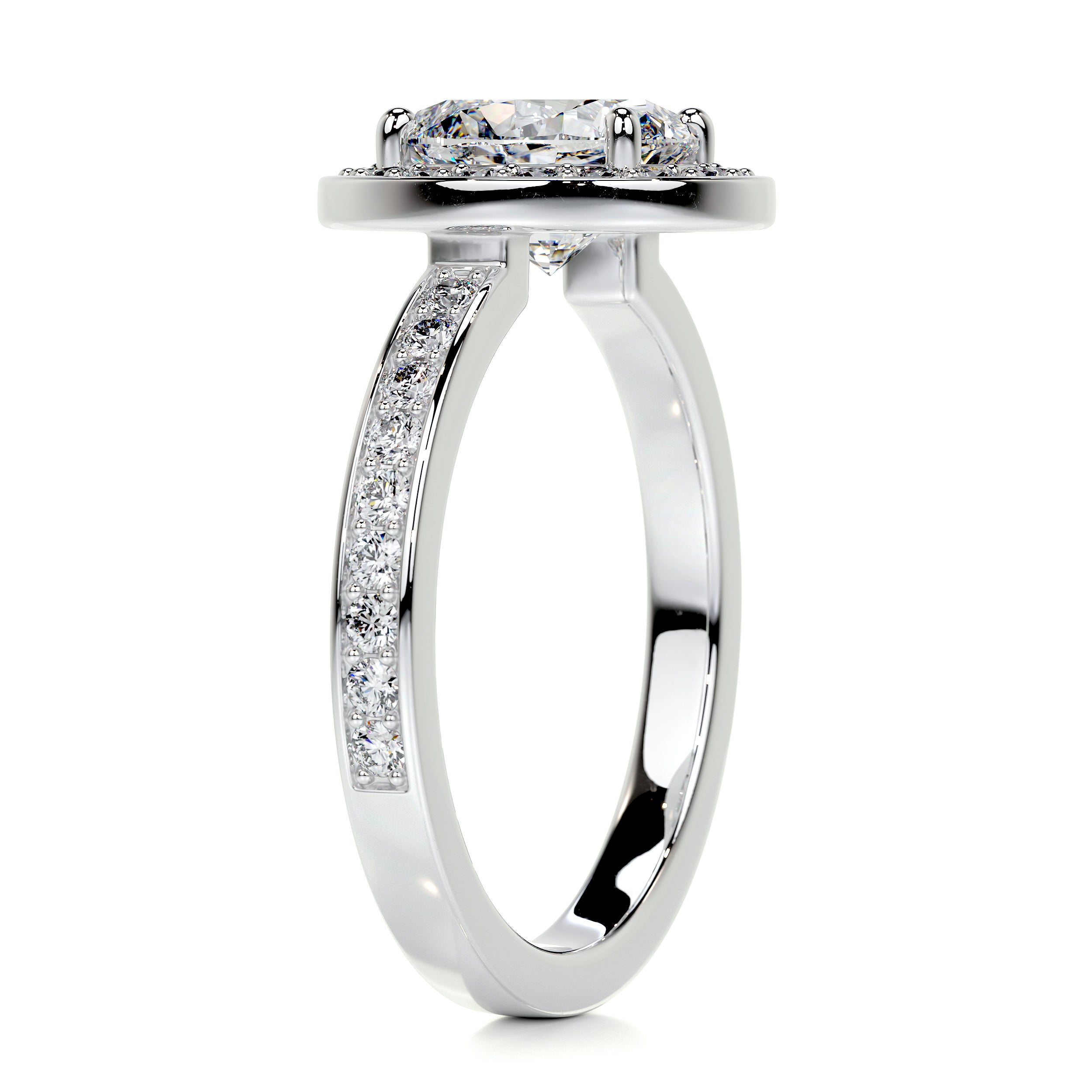 Raina Diamond Engagement Ring -Platinum
