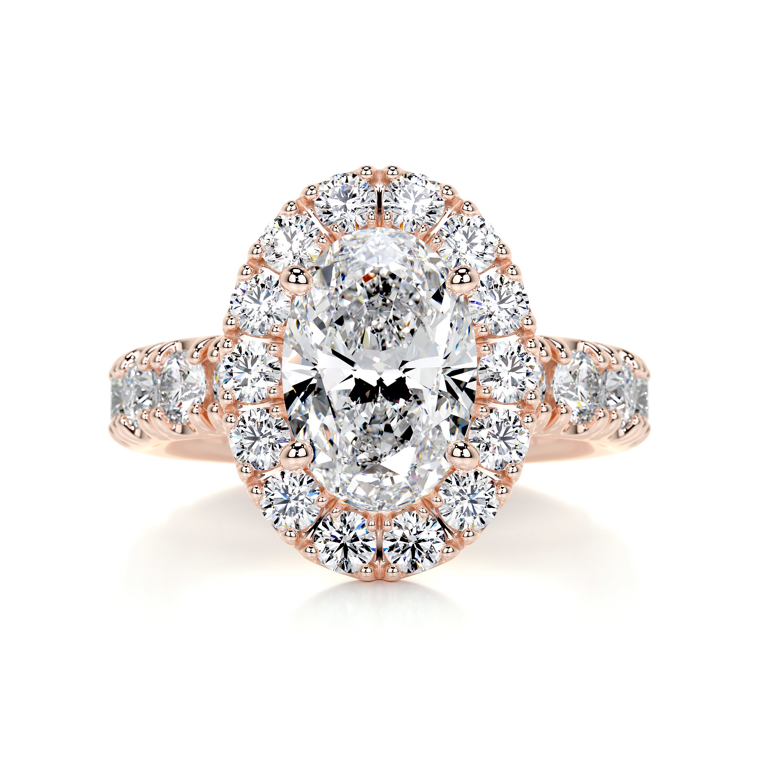 Maya Diamond Engagement Ring -14K Rose Gold