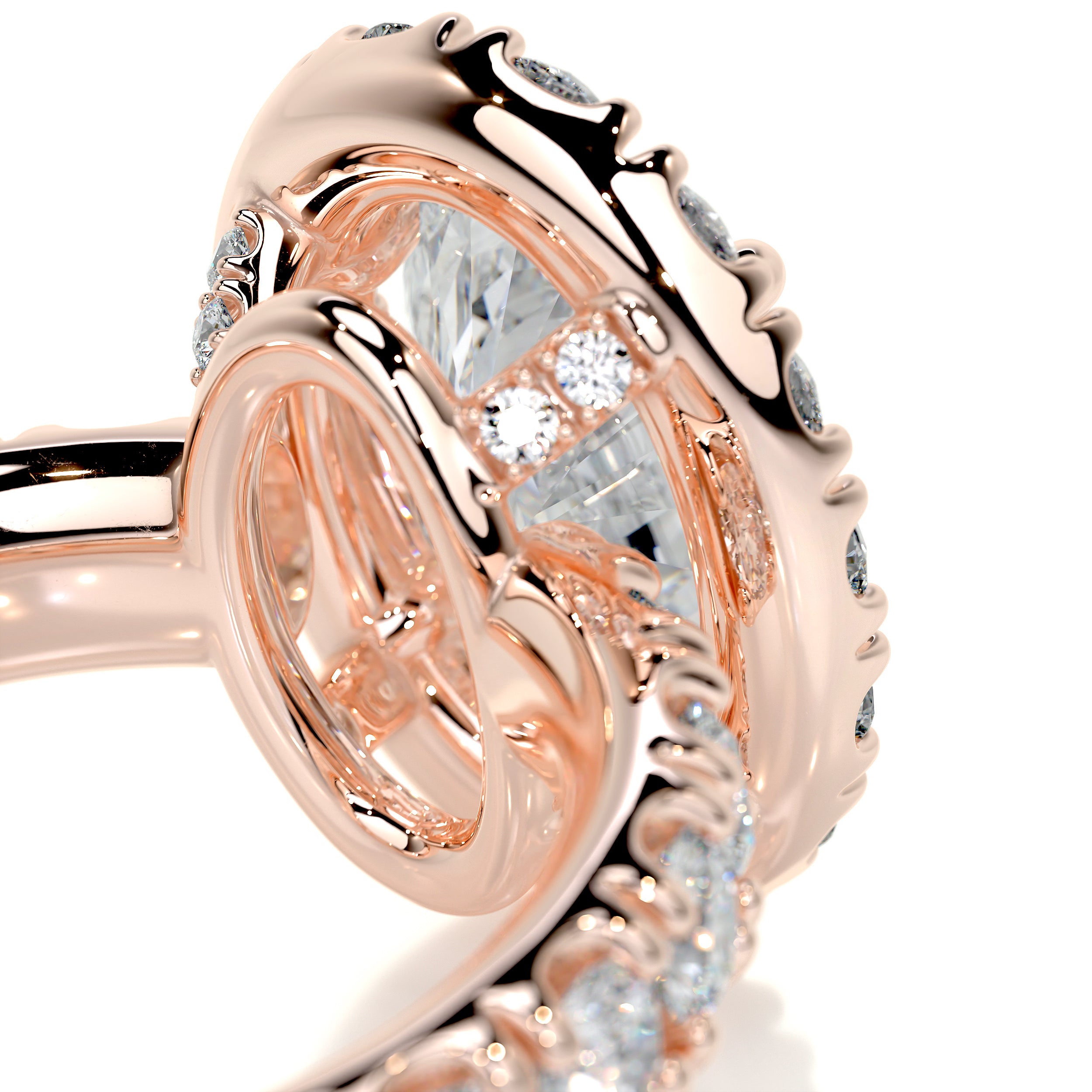 Maya Diamond Engagement Ring -14K Rose Gold