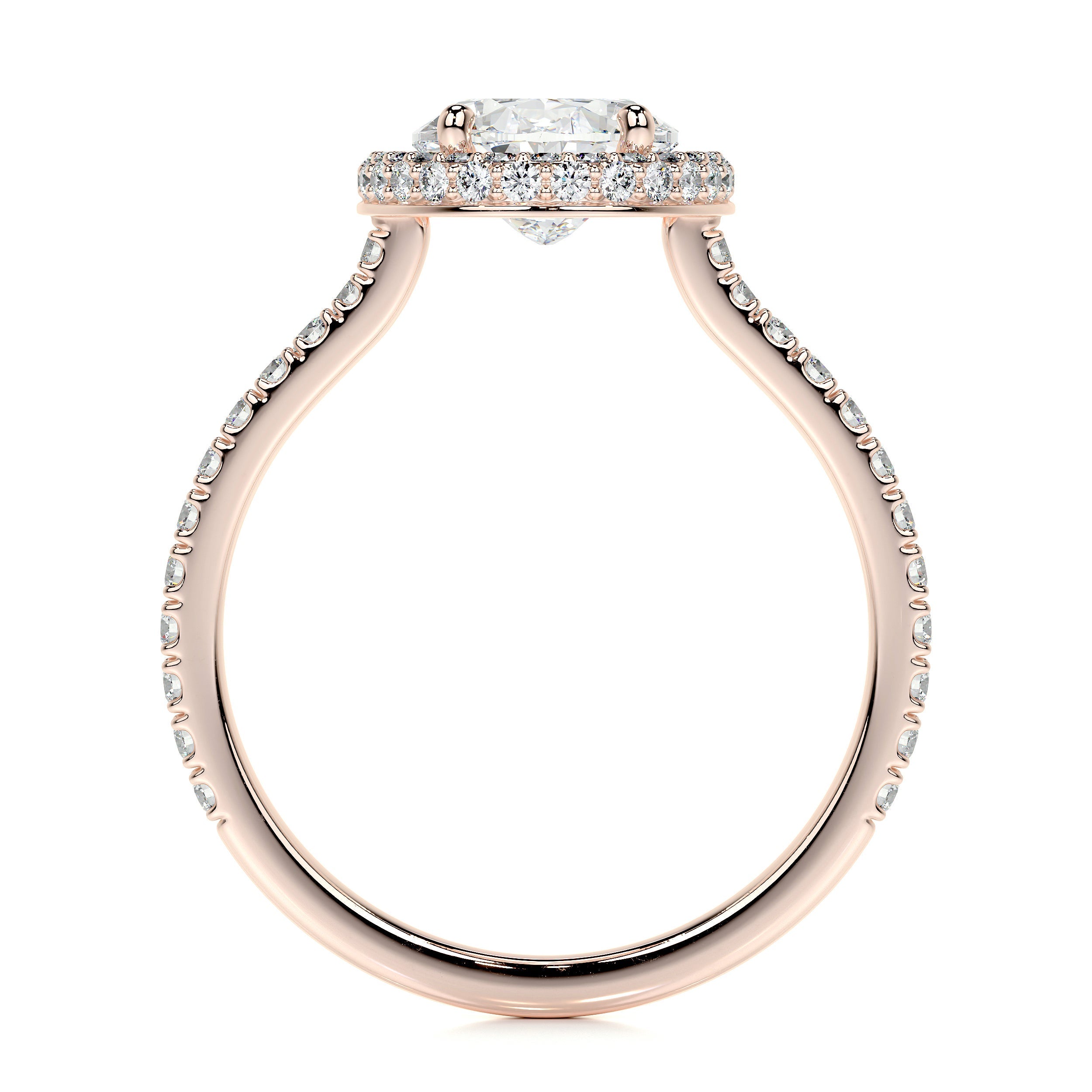 Parker Lab Grown Diamond Ring (2.40 Carat) -14K Rose Gold