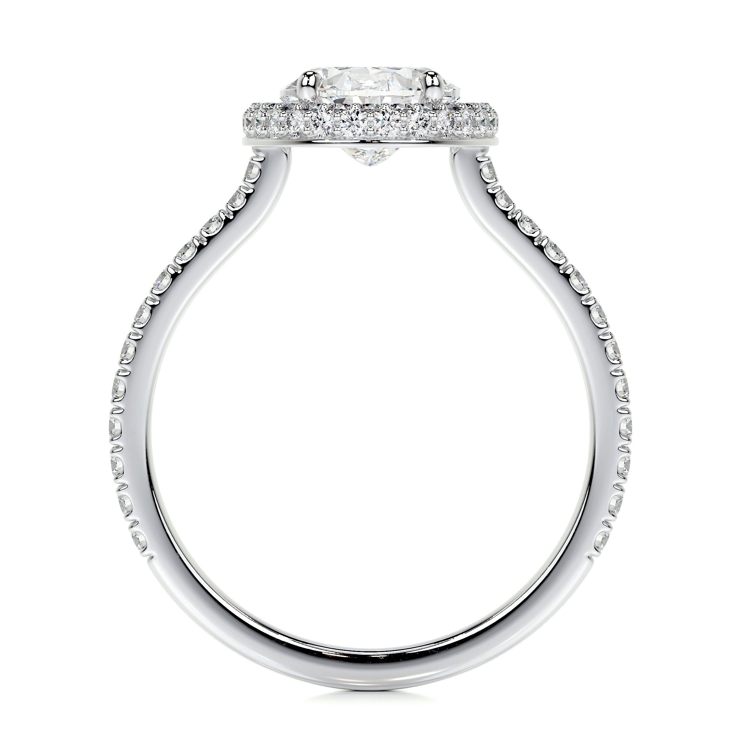 Parker Lab Grown Diamond Ring (2.40 Carat) -14K White Gold