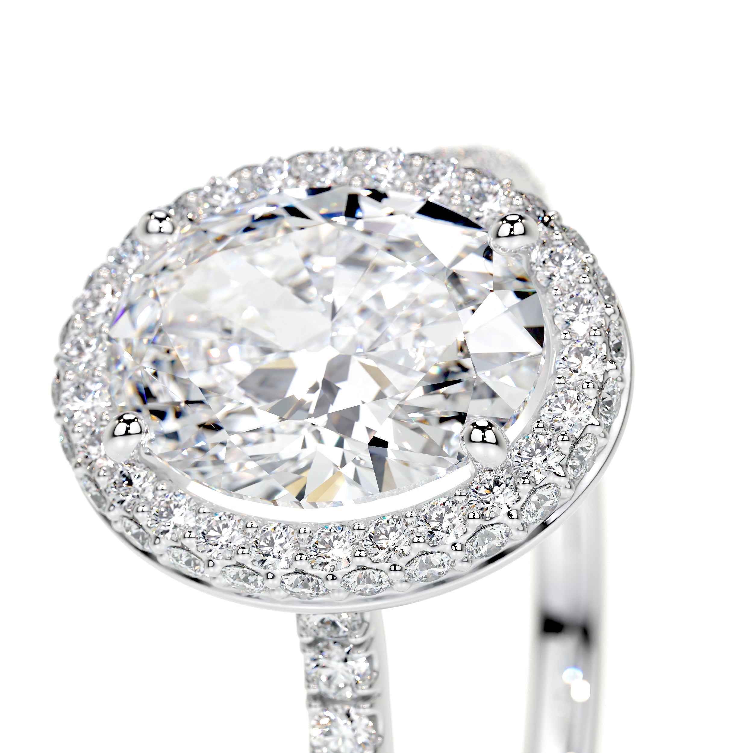Parker Lab Grown Diamond Ring (2.40 Carat) -14K White Gold