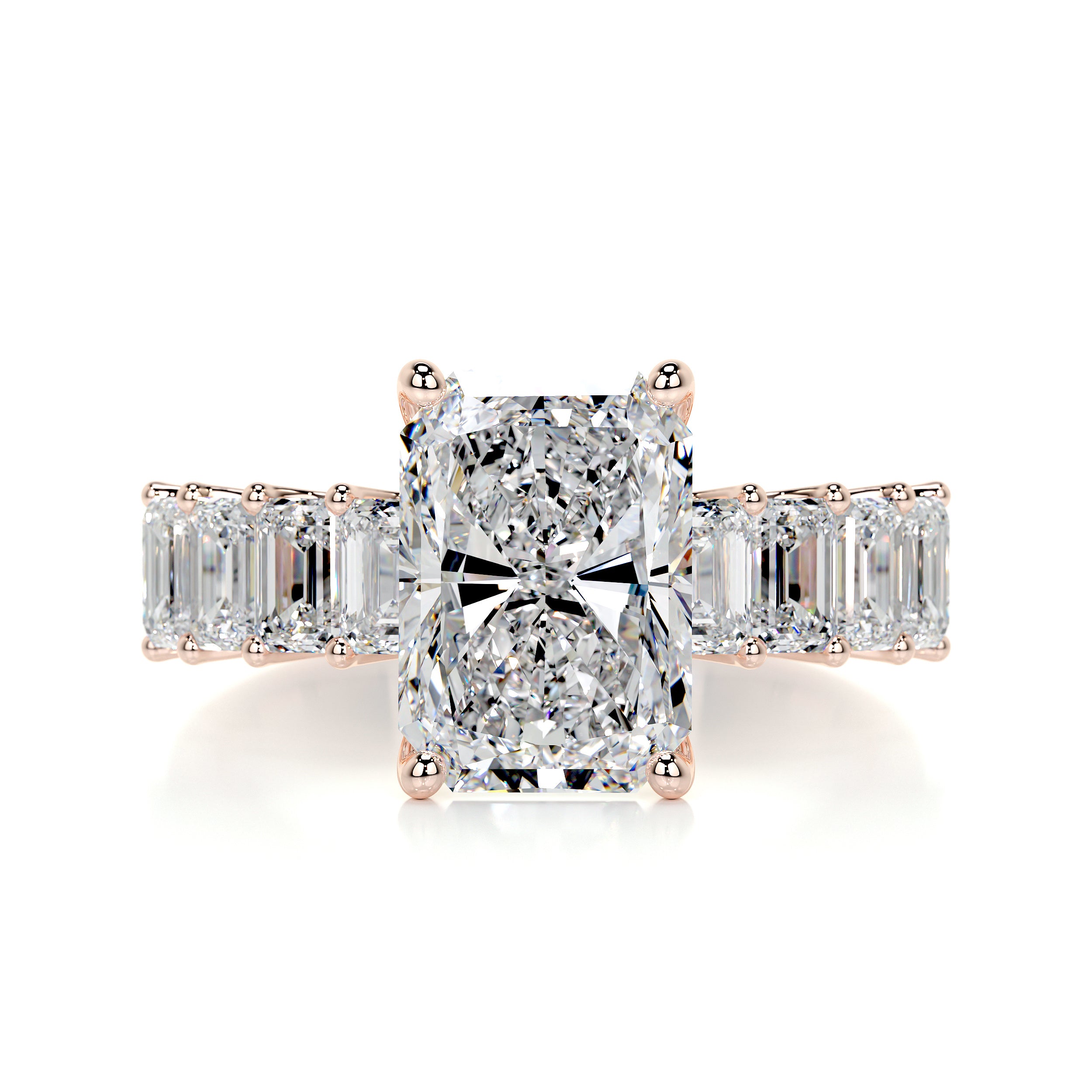 Arabella Diamond Engagement Ring -14K Rose Gold