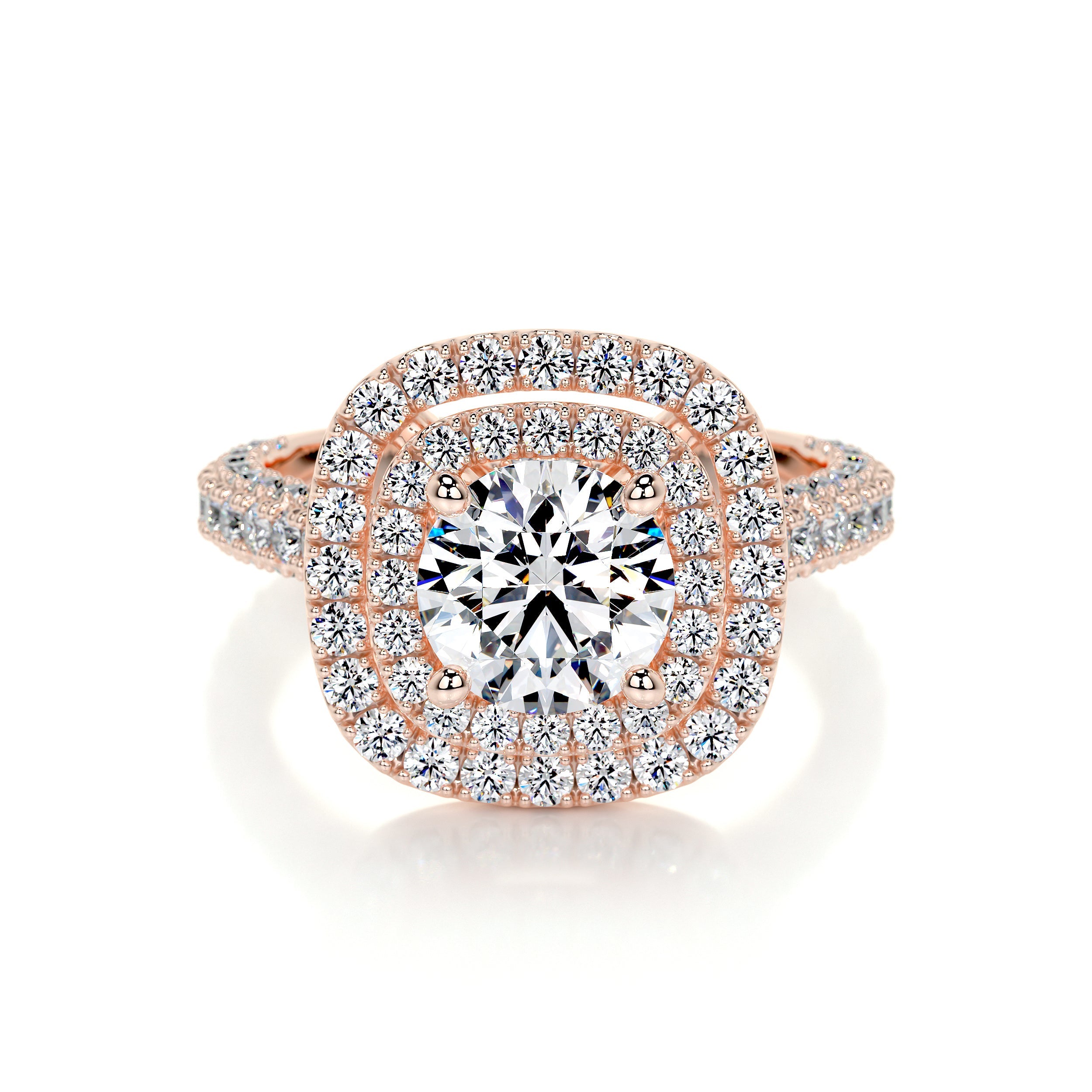 Carmen Lab Grown Diamond Ring   (2.25 Carat) -14K Rose Gold