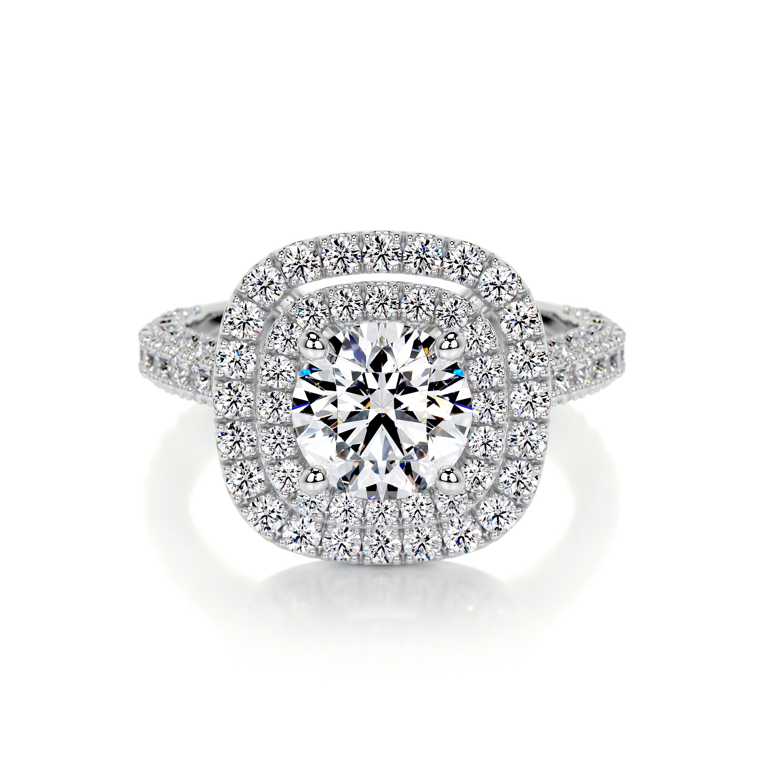 Carmen Lab Grown Diamond Ring (2.25 Carat) -14K White Gold