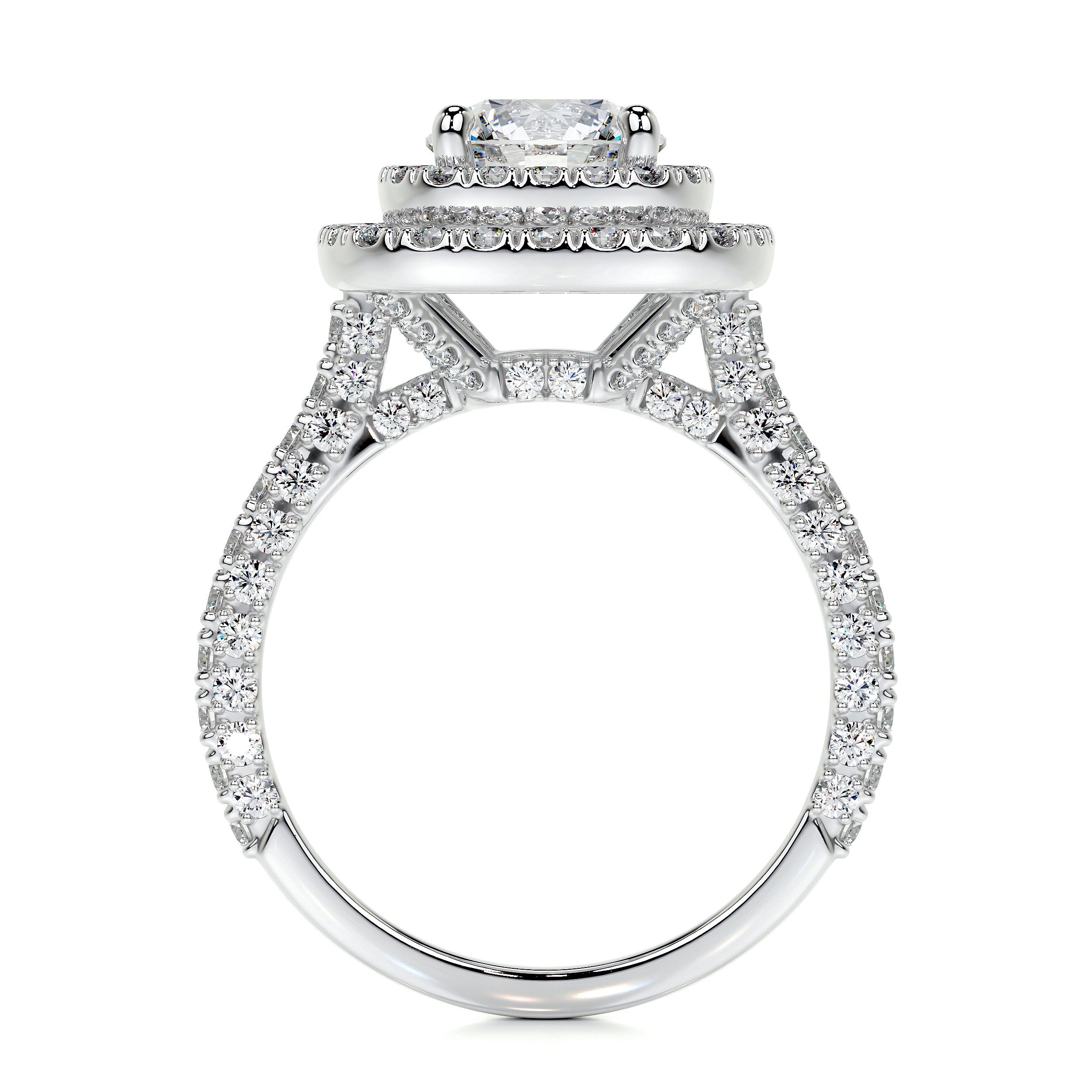 Carmen Lab Grown Diamond Ring   (2.25 Carat) -Platinum