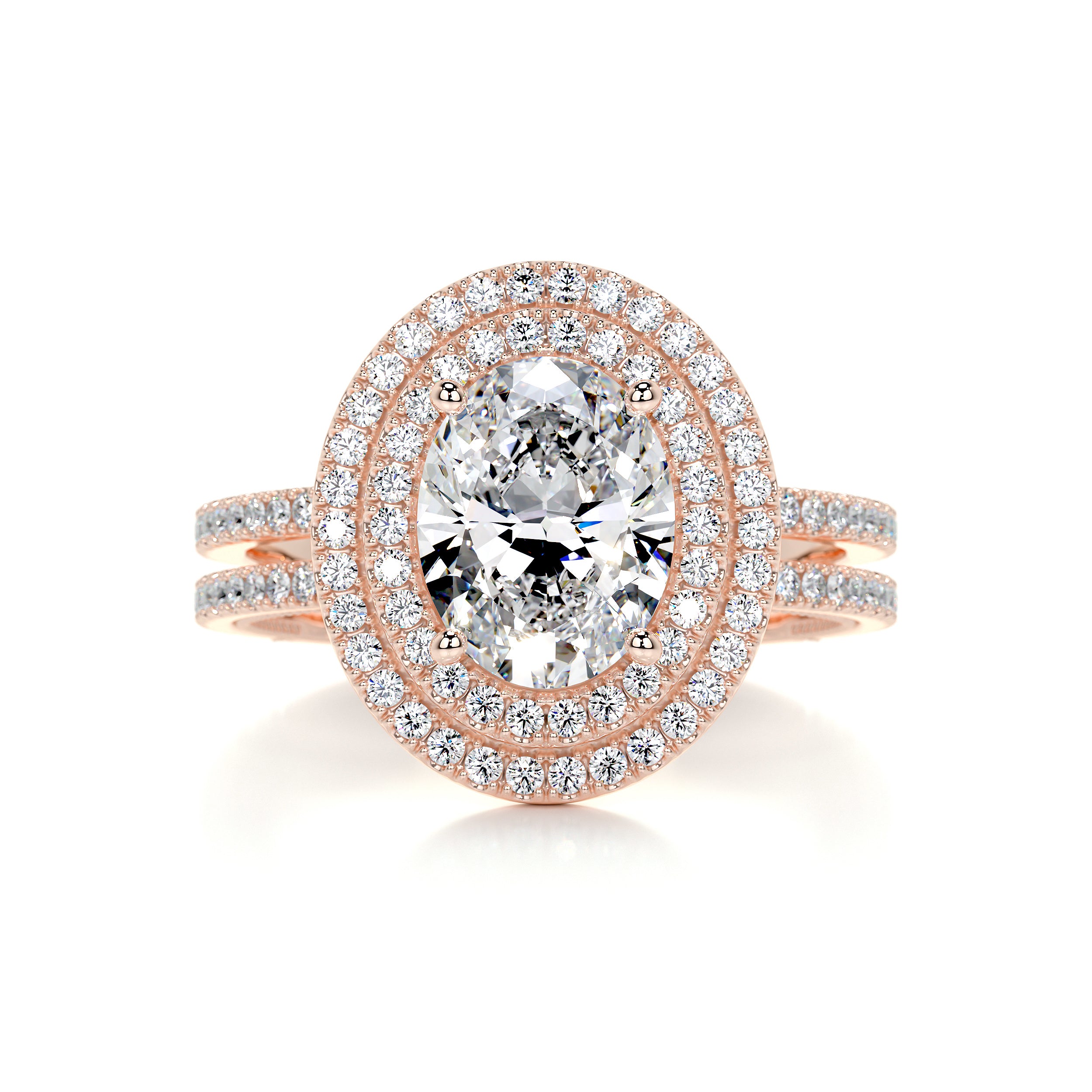 Willa Diamond Engagement Ring -14K Rose Gold