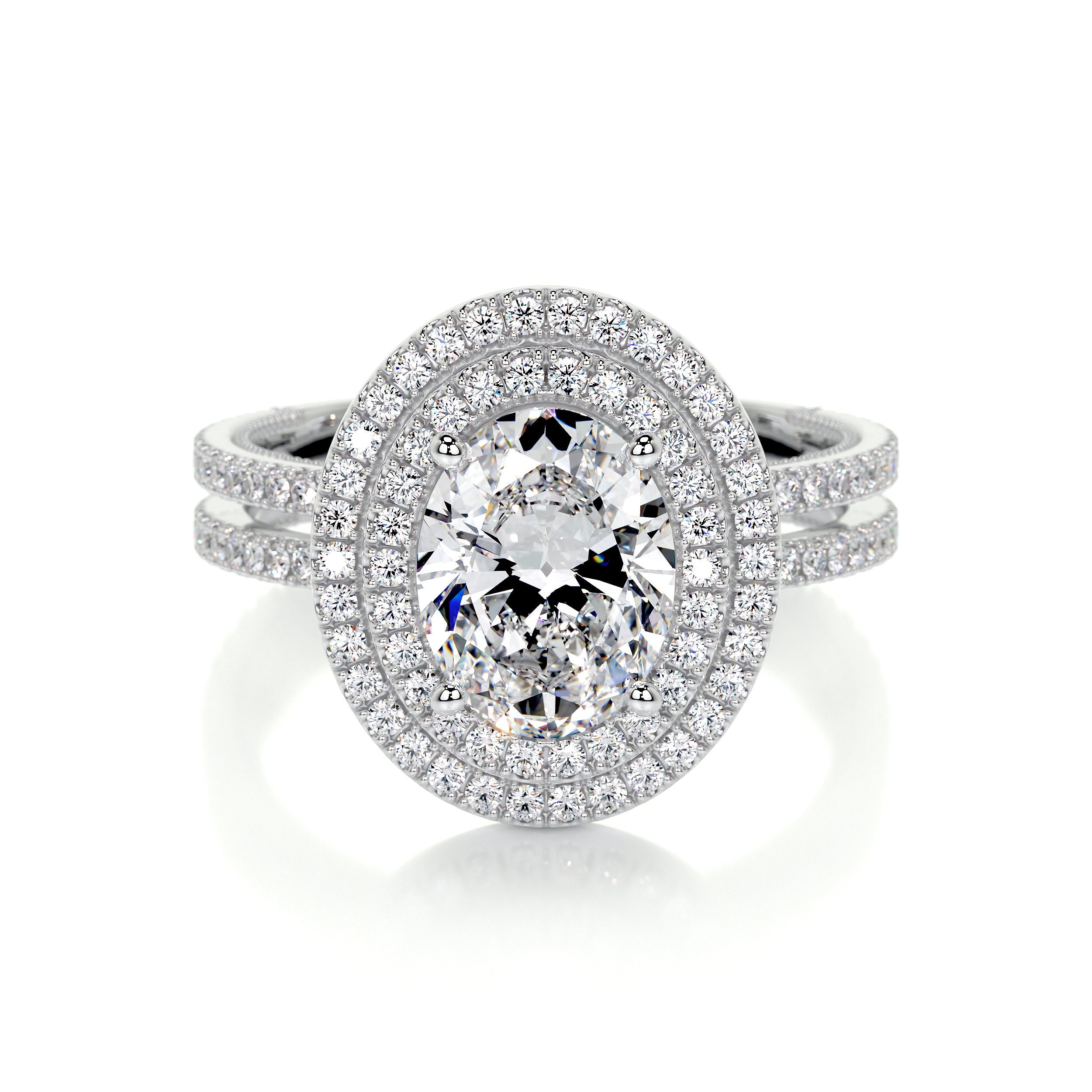 Willa Lab Grown Diamond Ring -14K White Gold