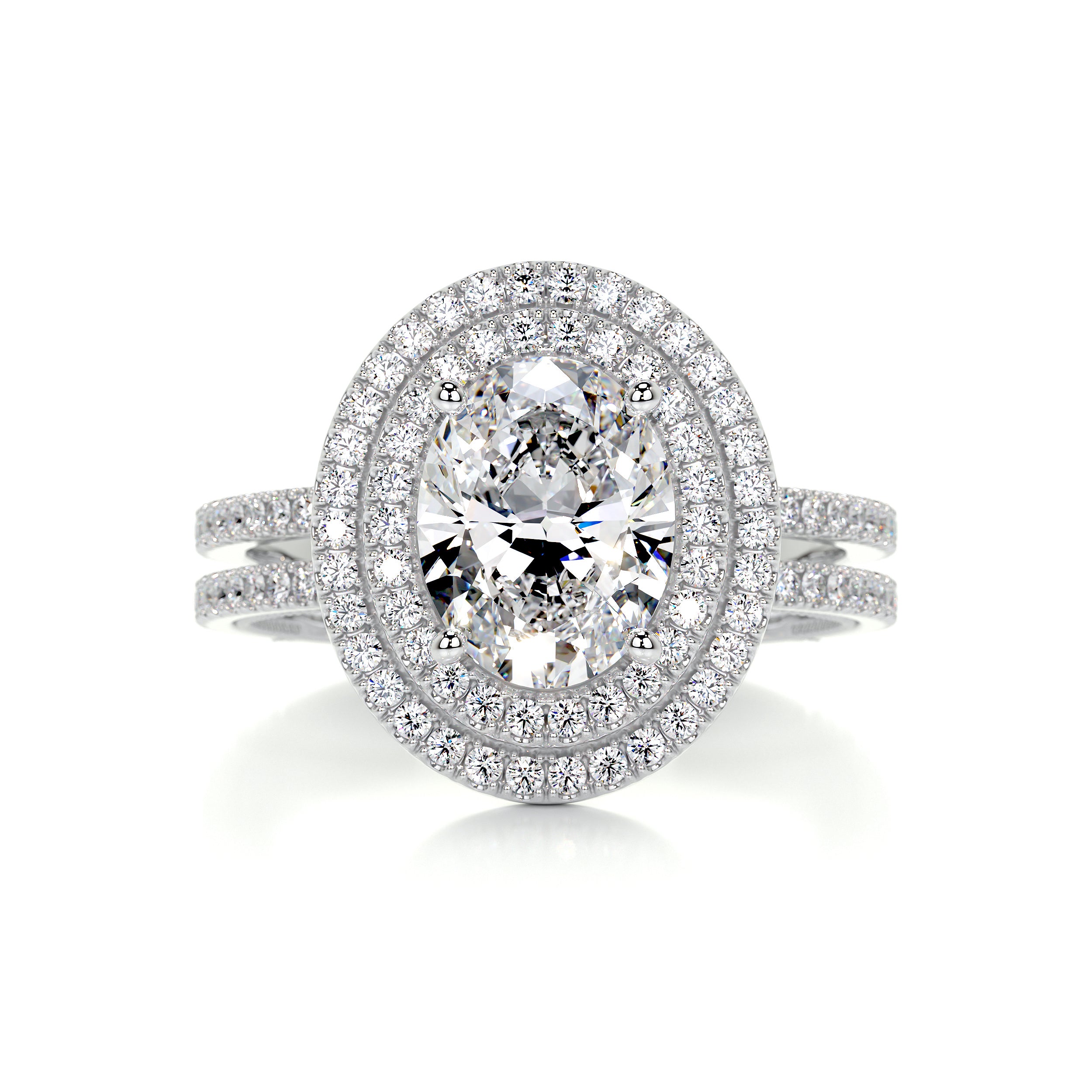 Willa Diamond Engagement Ring -14K White Gold