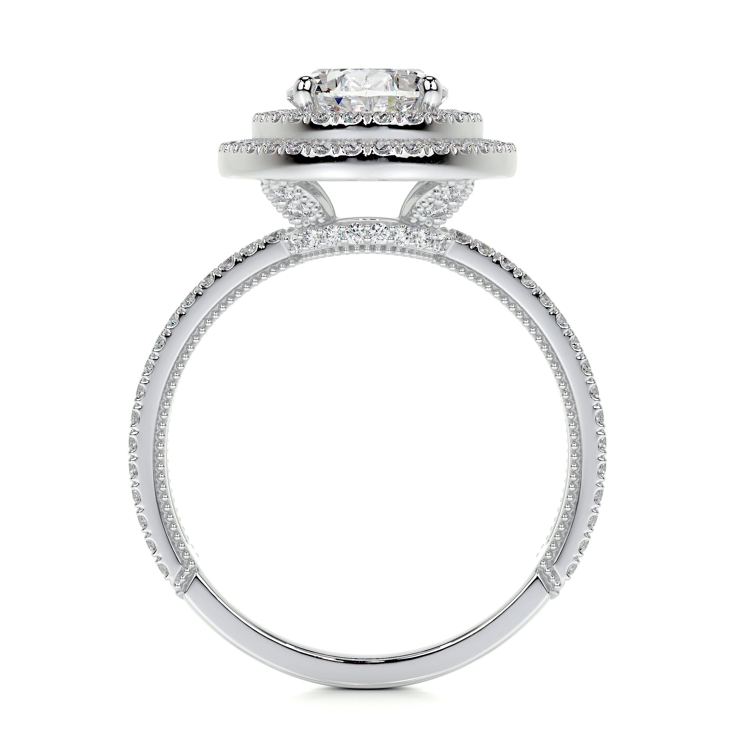 Willa Lab Grown Diamond Ring -14K White Gold