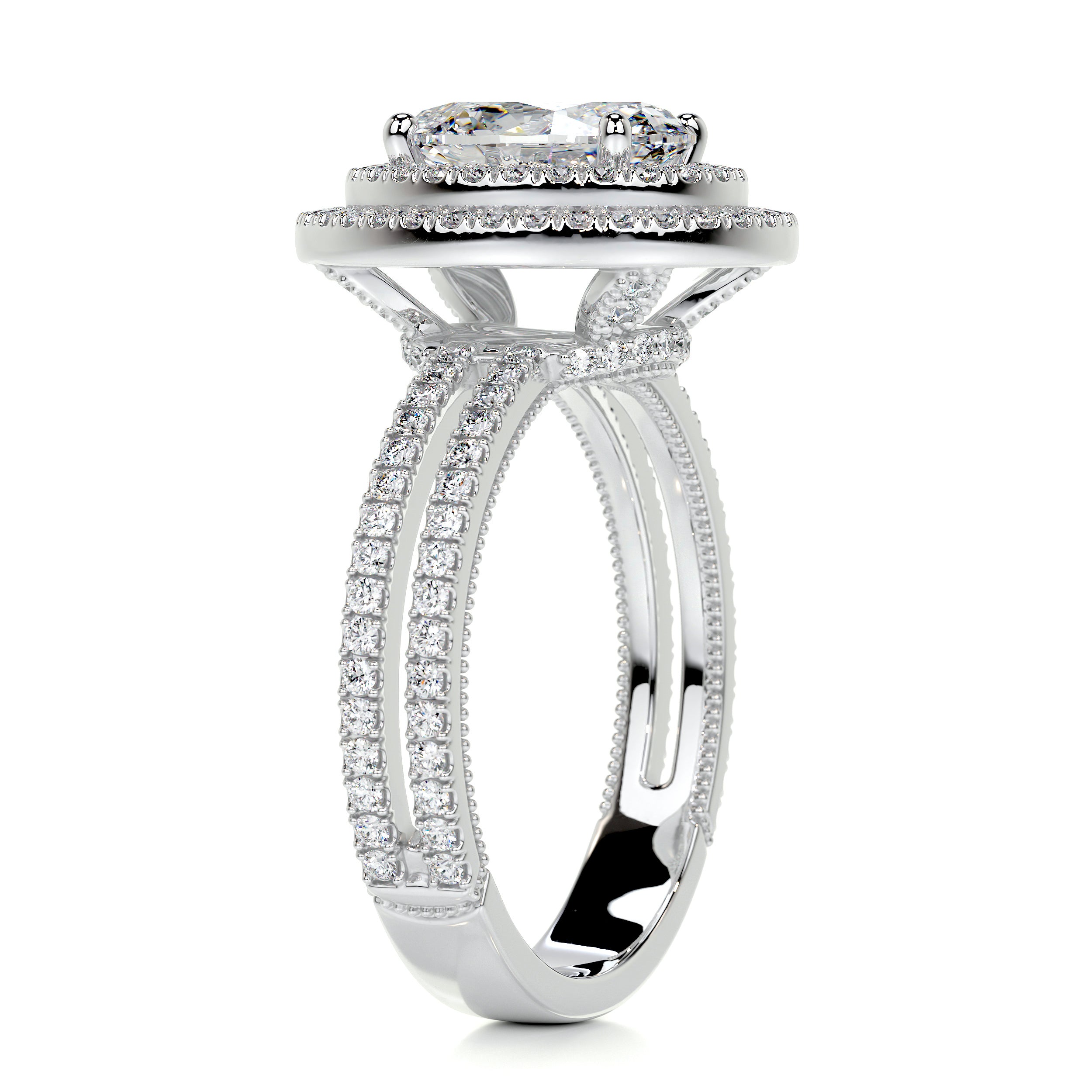 Willa Diamond Engagement Ring -14K White Gold