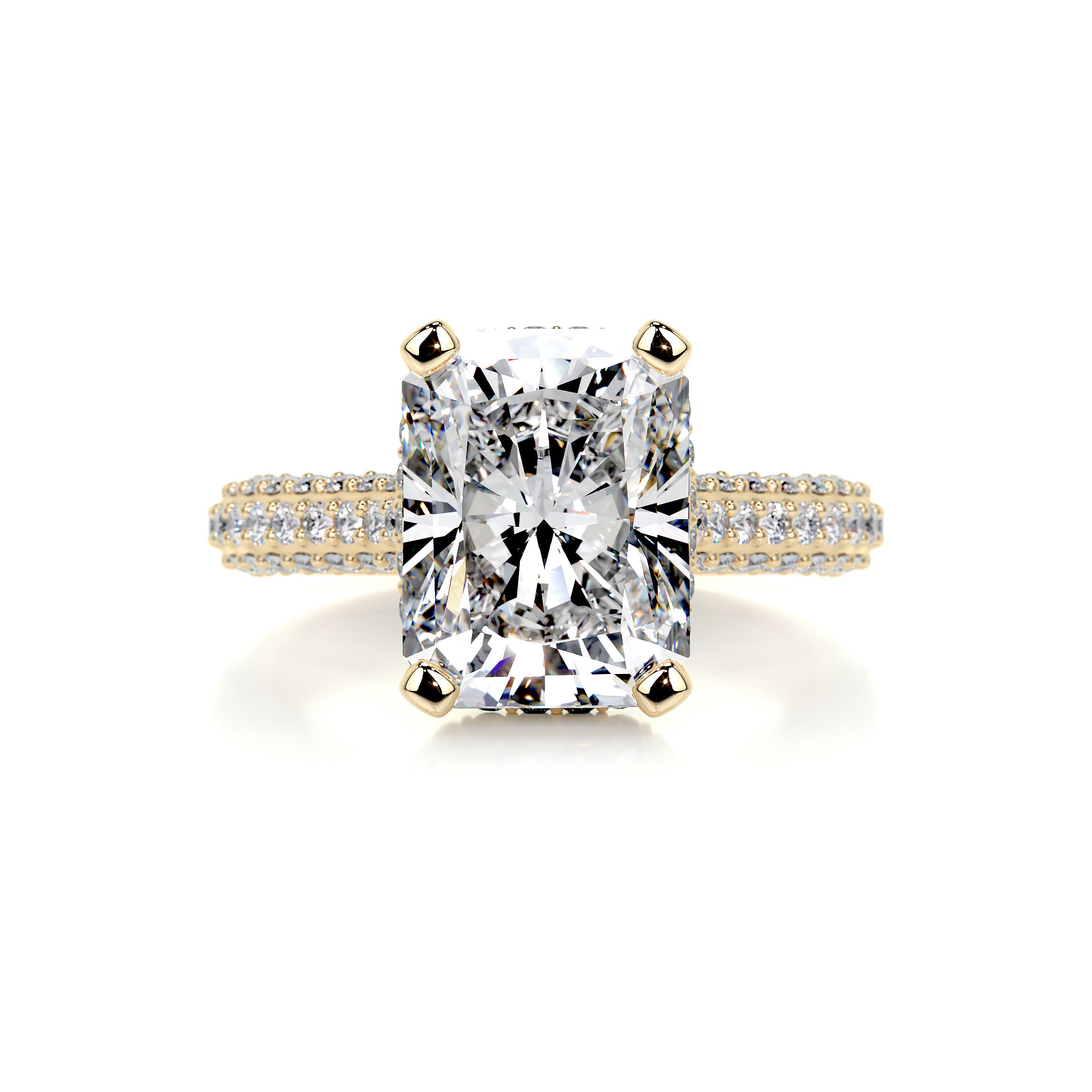 Joana Diamond Engagement Ring -18K Yellow Gold