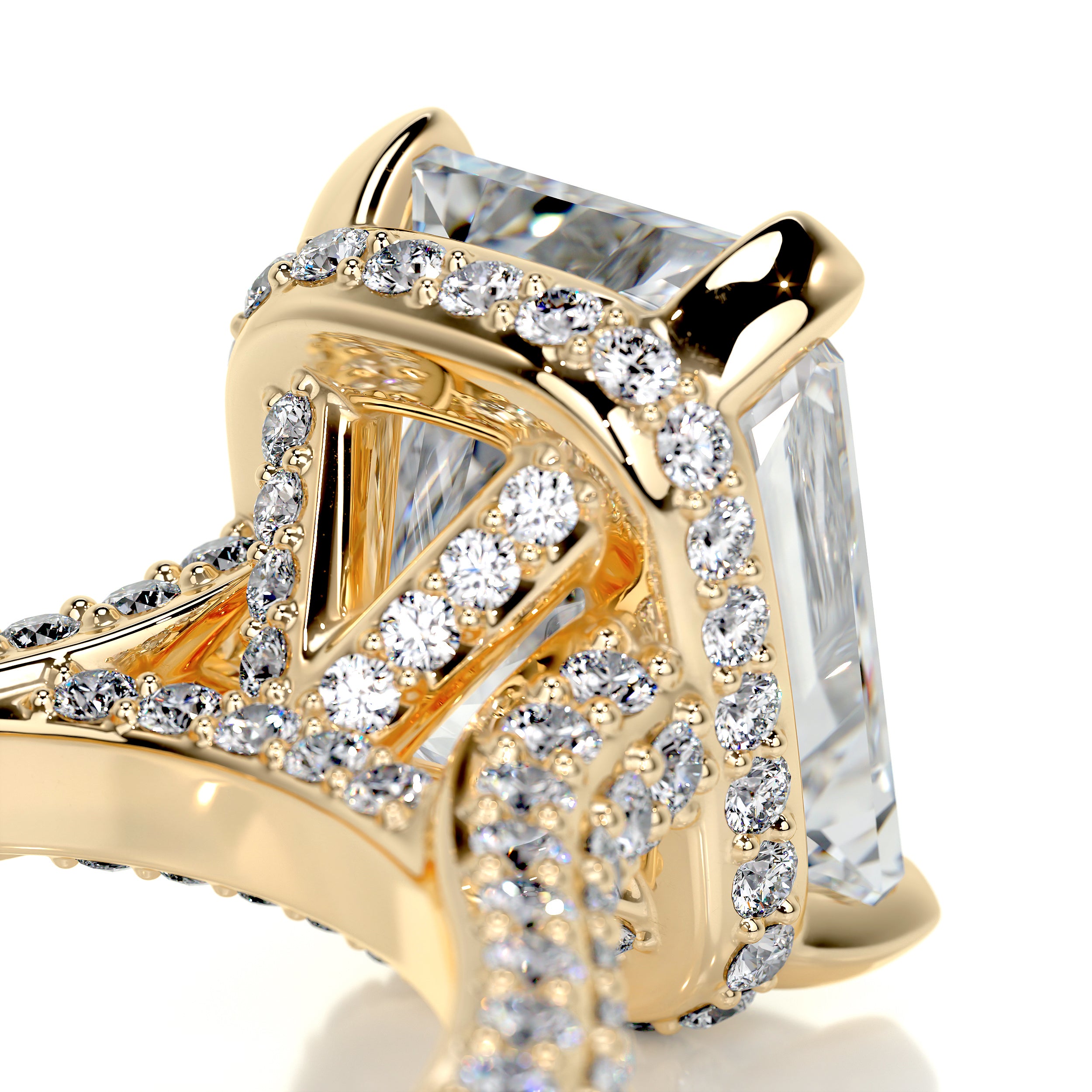 Joana Diamond Engagement Ring -18K Yellow Gold