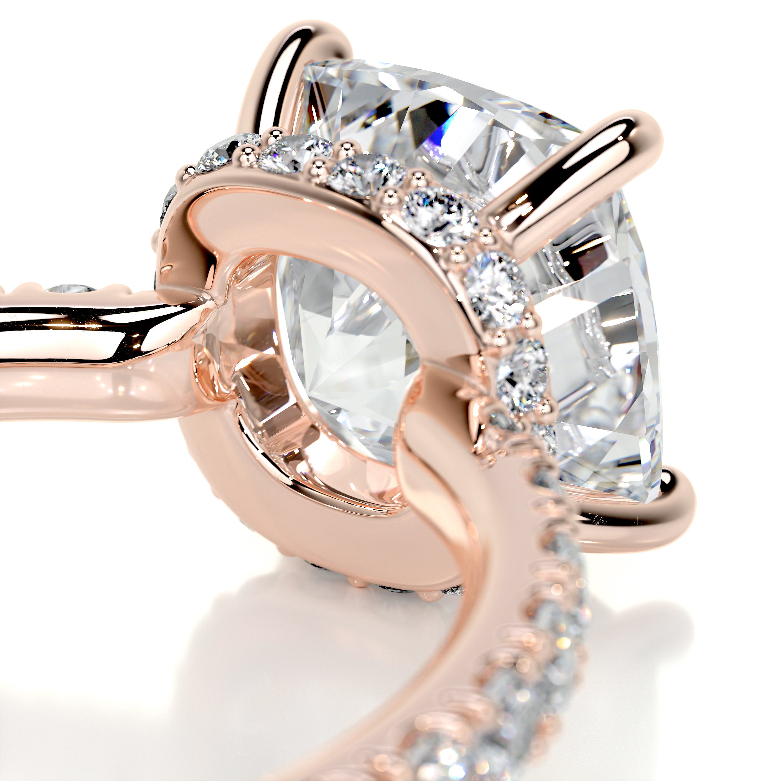 The Bree Engagement Ring -14K Rose Gold