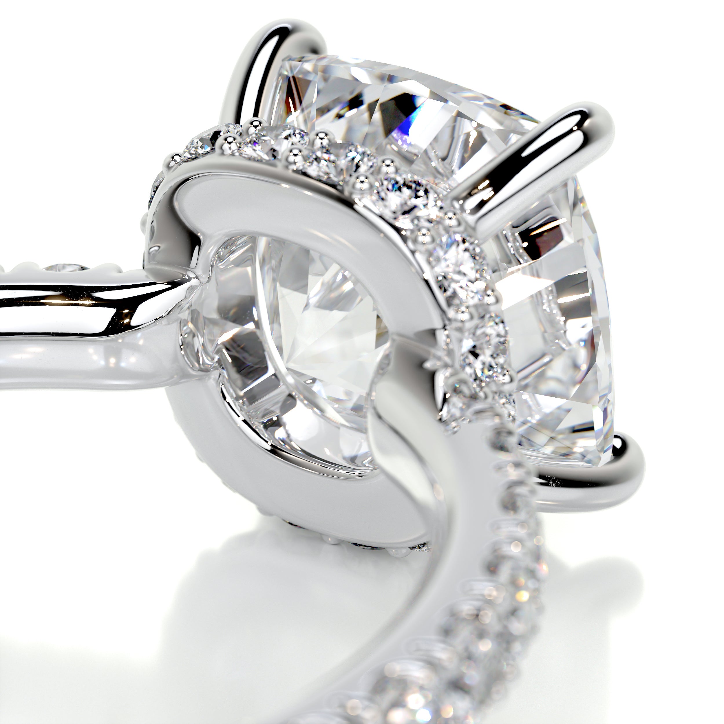 The Bree Engagement Ring -14K White Gold