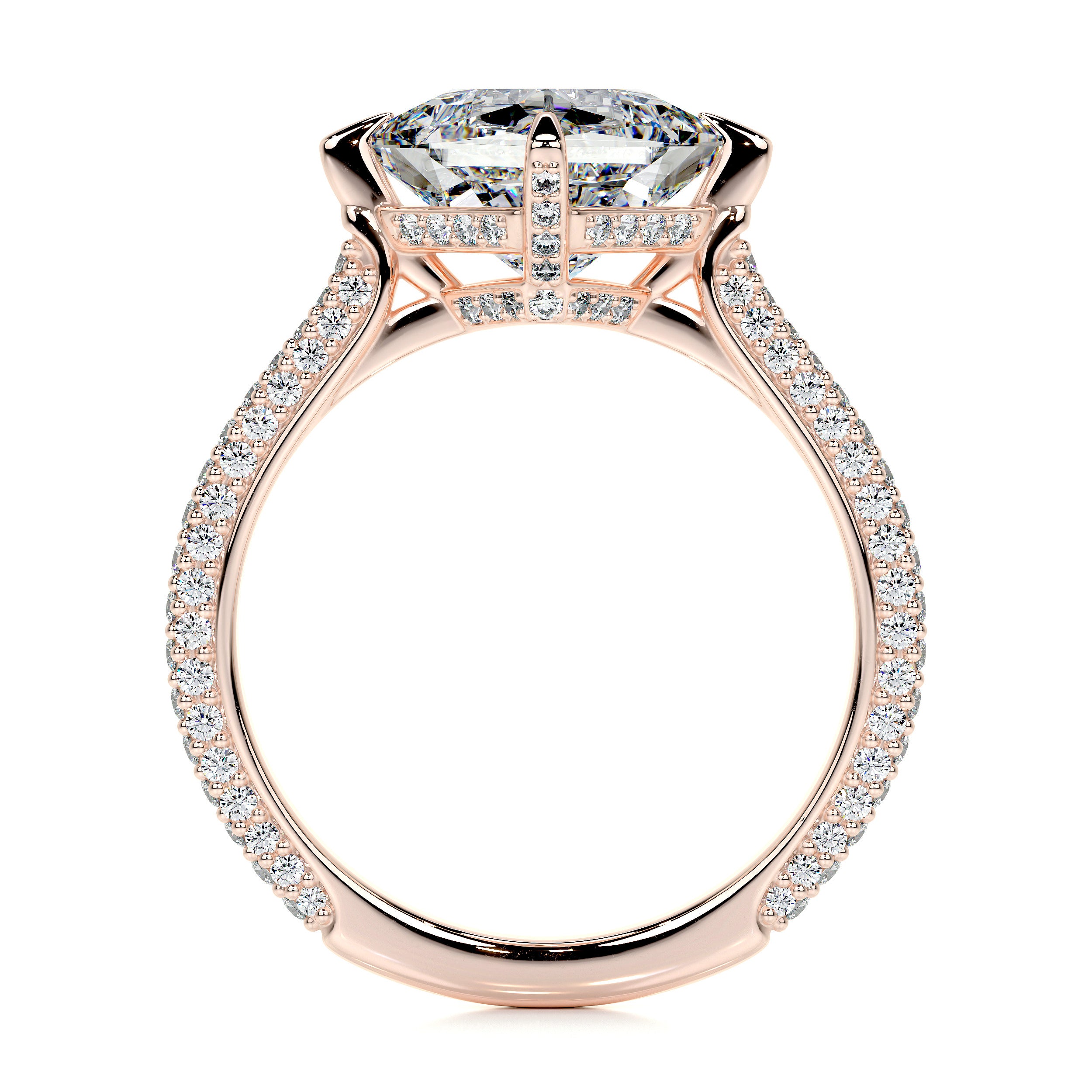Jocelyn Lab Grown Diamond Ring -14K Rose Gold