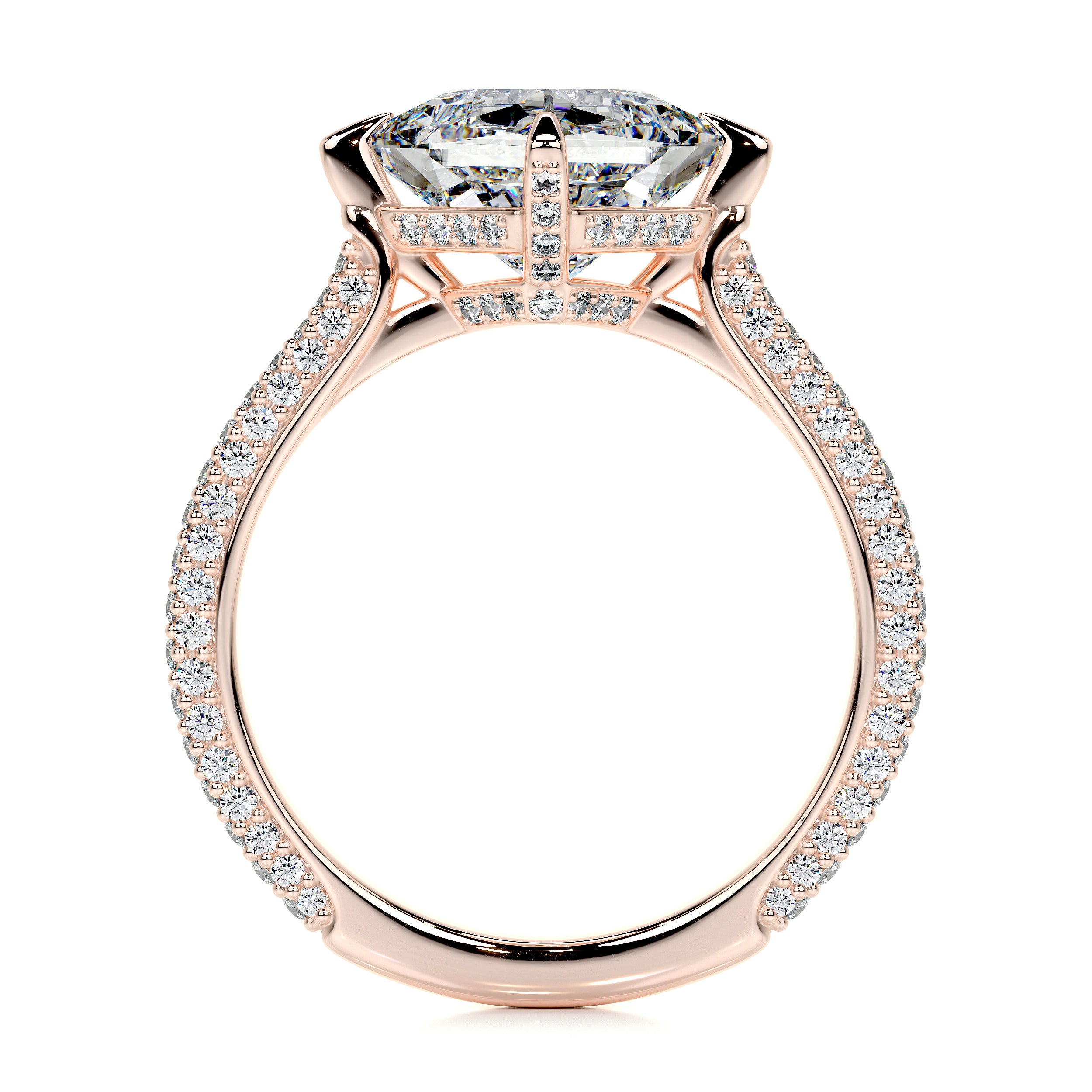 Jocelyn Lab Grown Diamond Ring -14K Rose Gold