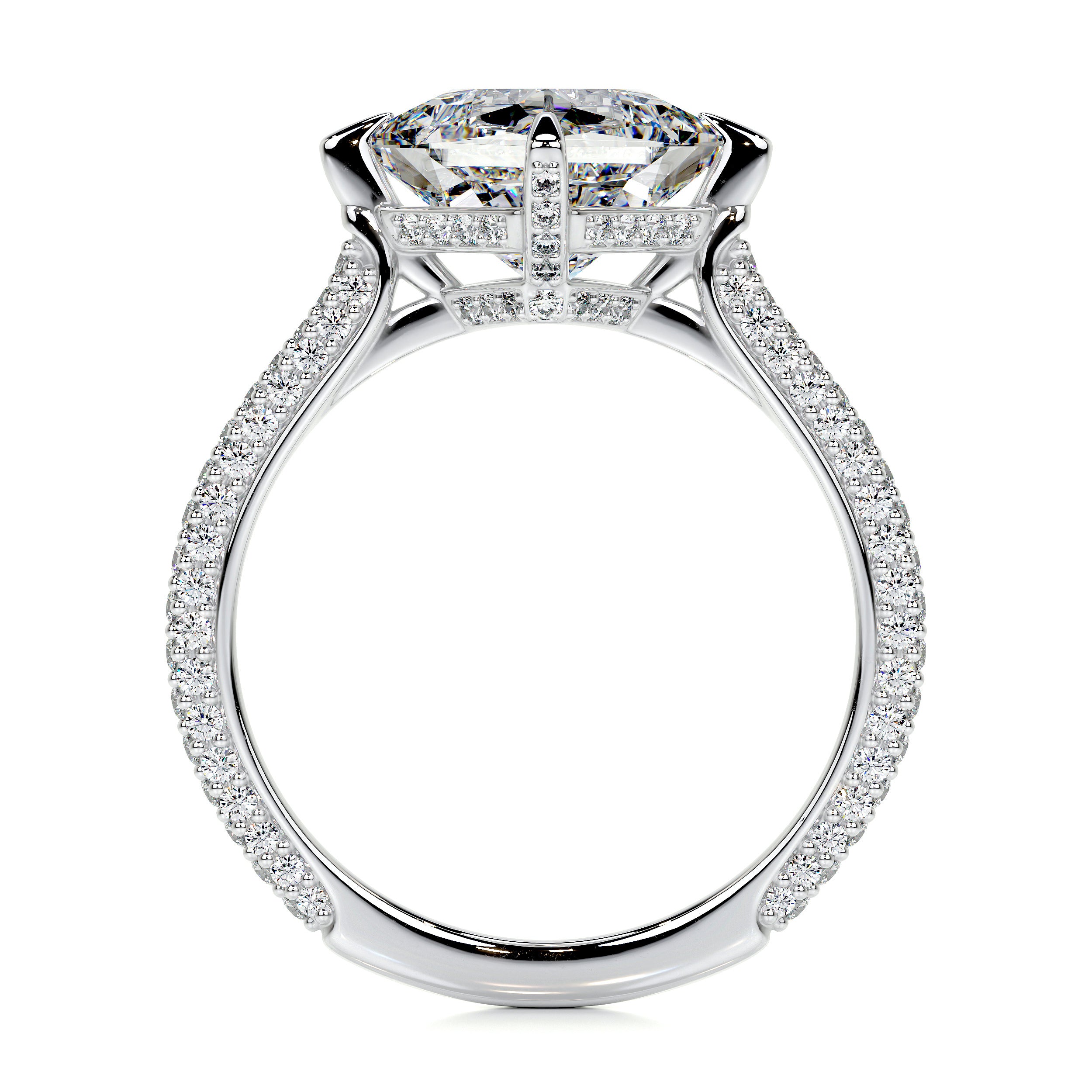 Jocelyn Lab Grown Diamond Ring -14K White Gold