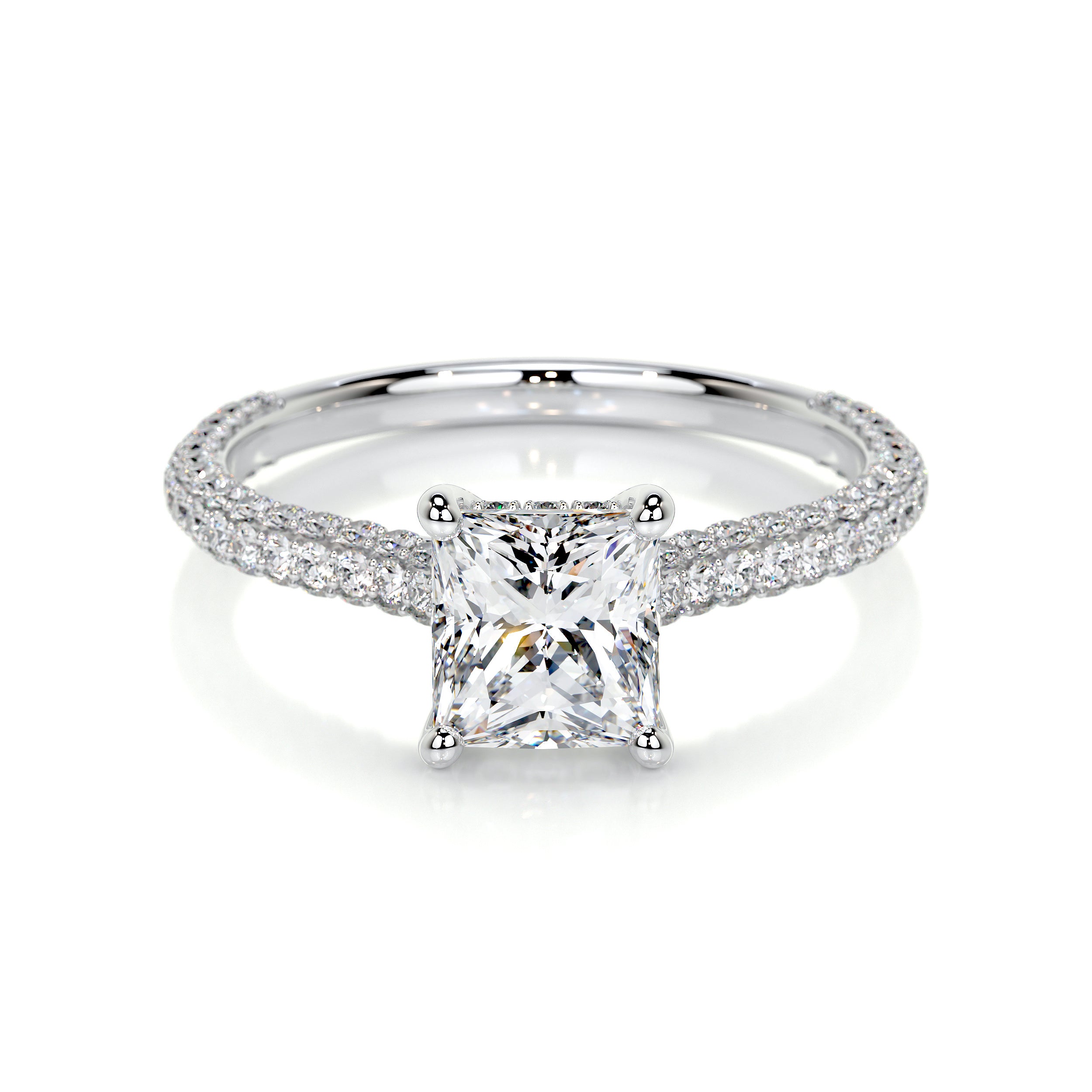 Fiona Lab Grown Diamond Ring -14K White Gold
