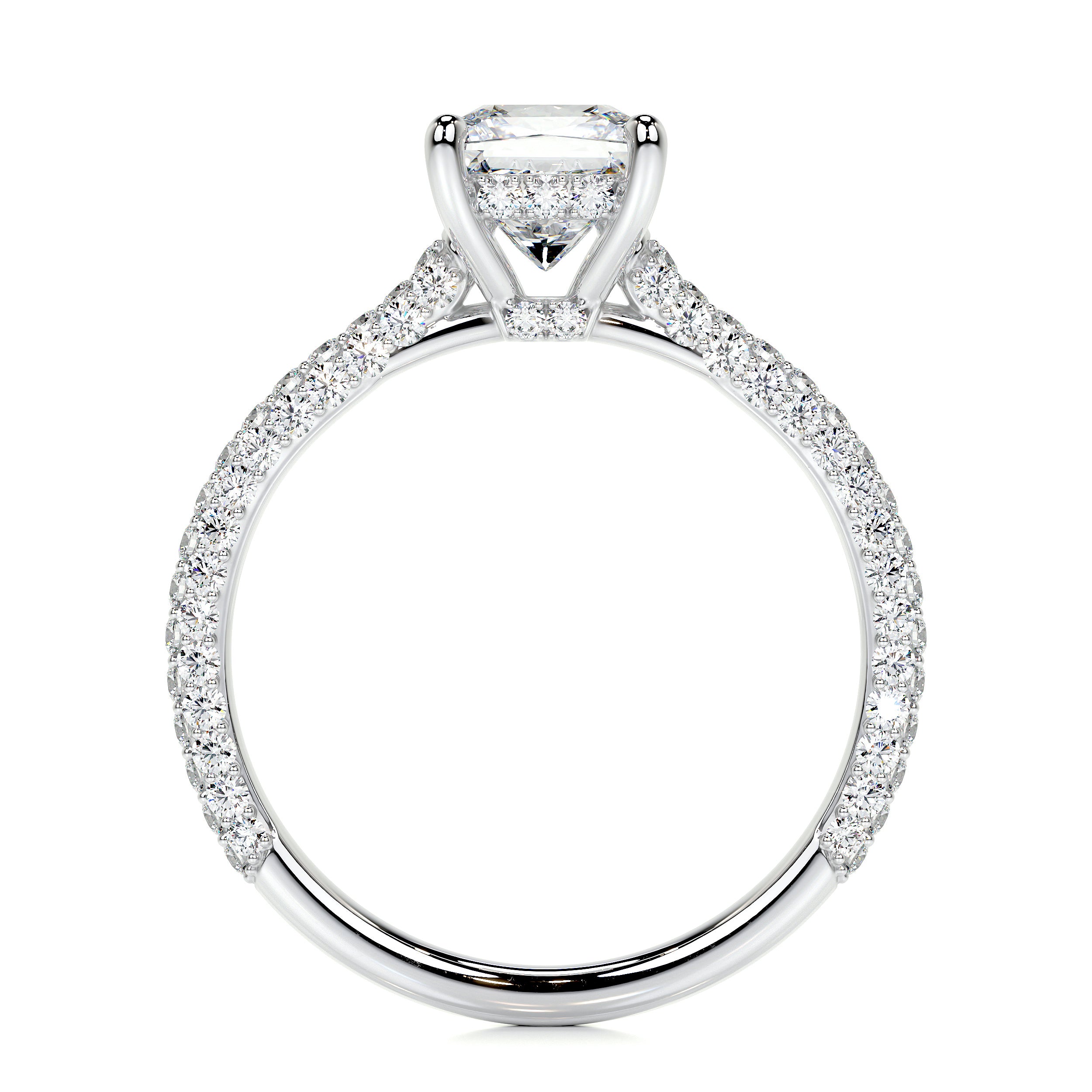 Fiona Lab Grown Diamond Ring -14K White Gold