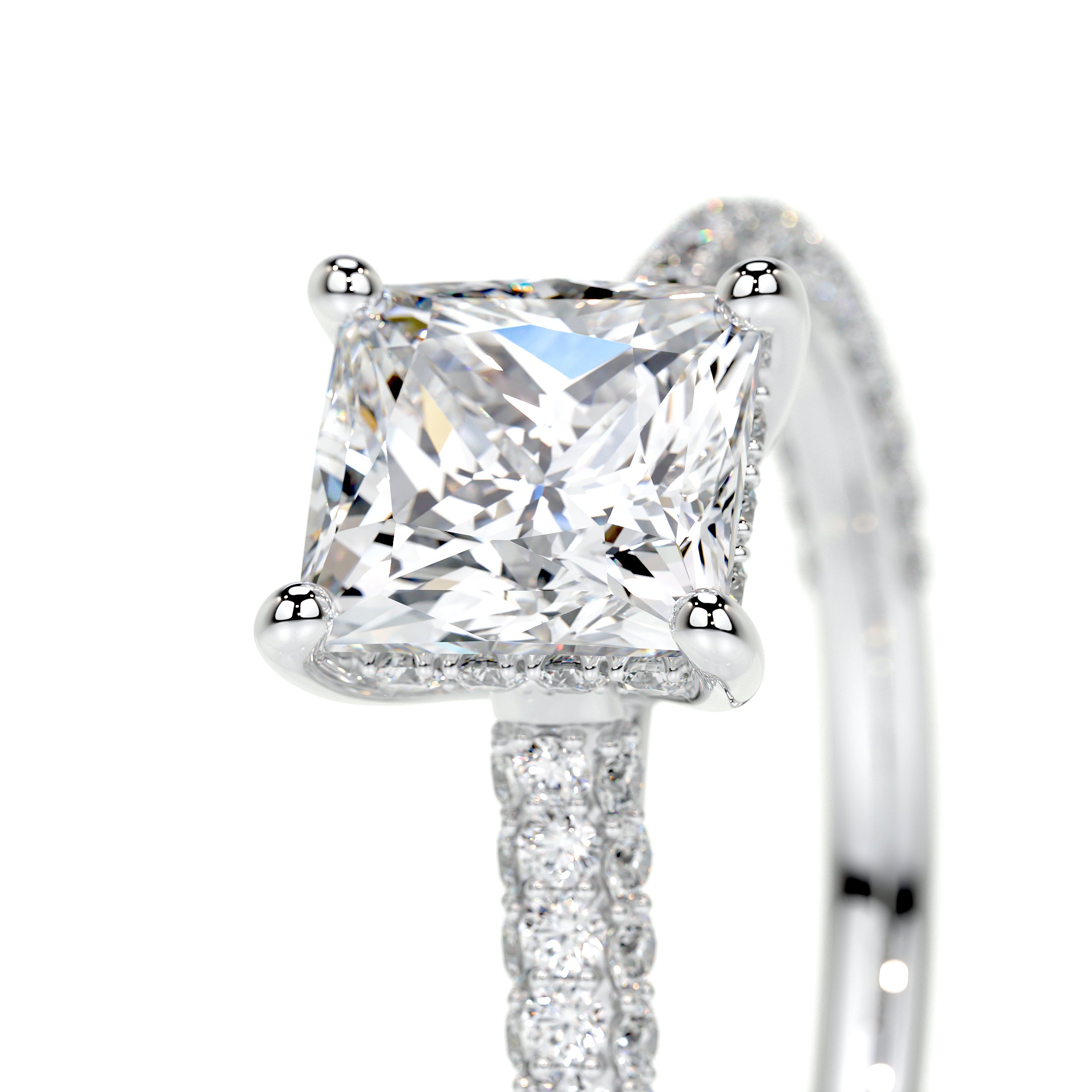 Fiona Lab Grown Diamond Ring -14K White Gold