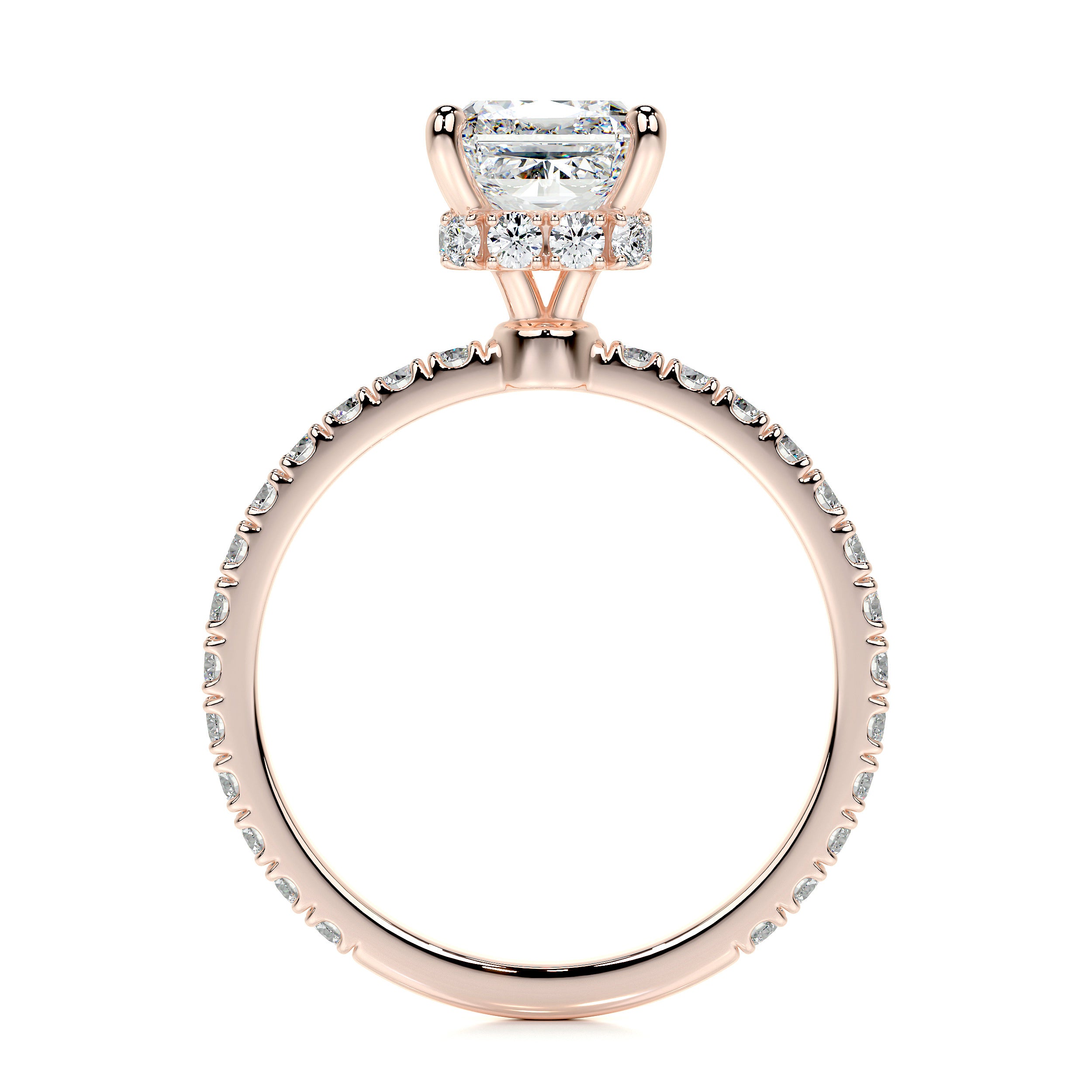 Vivienne Lab Grown Diamond Ring -14K Rose Gold