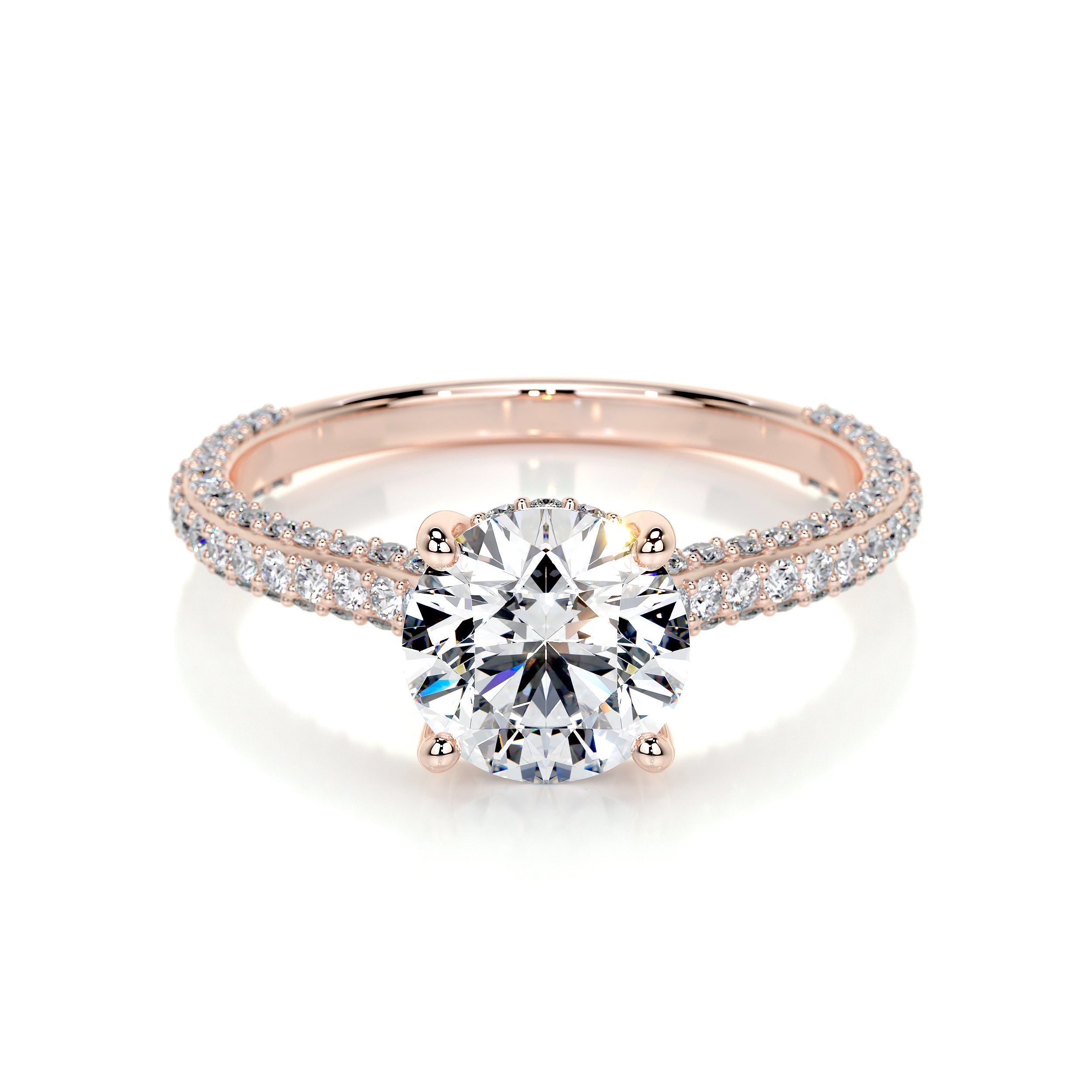 Michaela Lab Grown Diamond Ring -14K Rose Gold